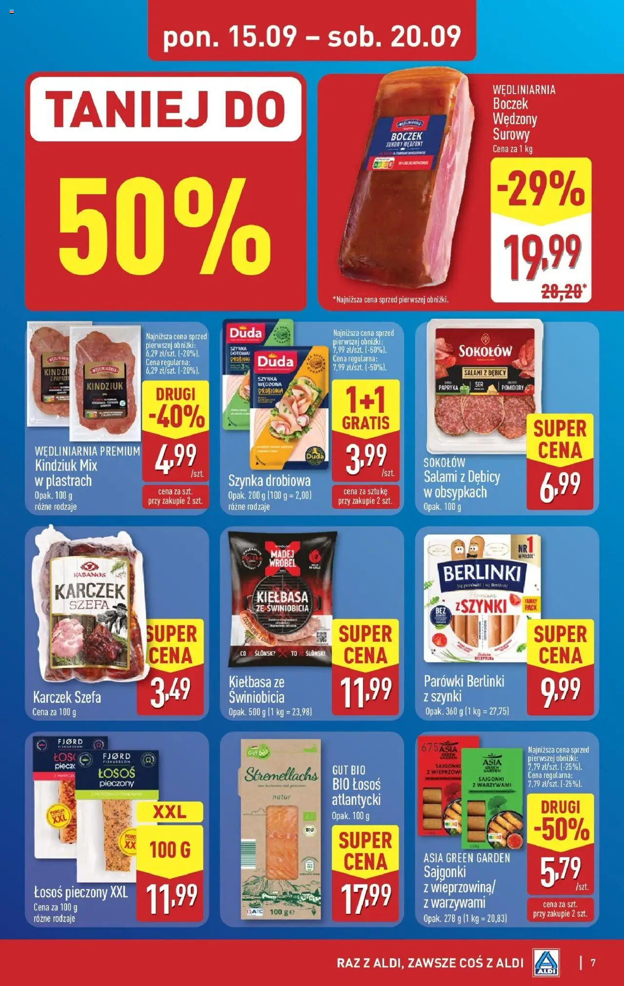 Aldi  Gazetka ważna od 15.09.2025 do soboty 20.09.2025 strona 7