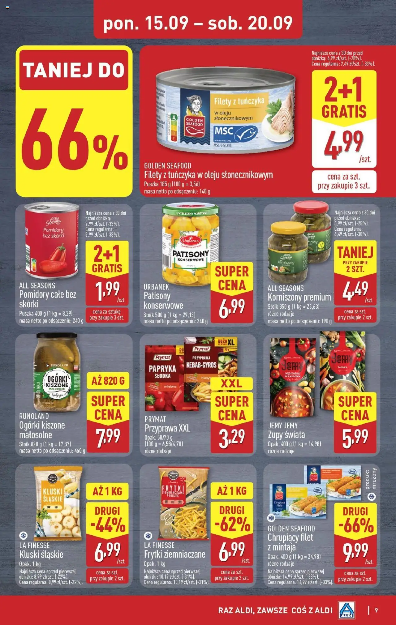 Aldi  Gazetka ważna od 15.09.2025 do soboty 20.09.2025 strona 9