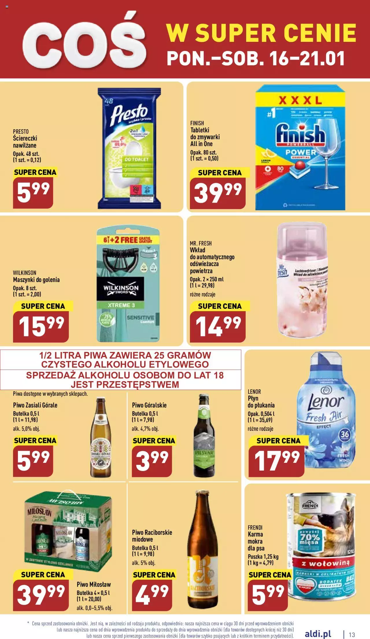 Aldi gazetka ważna od  16.01.2023 do 21.01.2023 strona 13