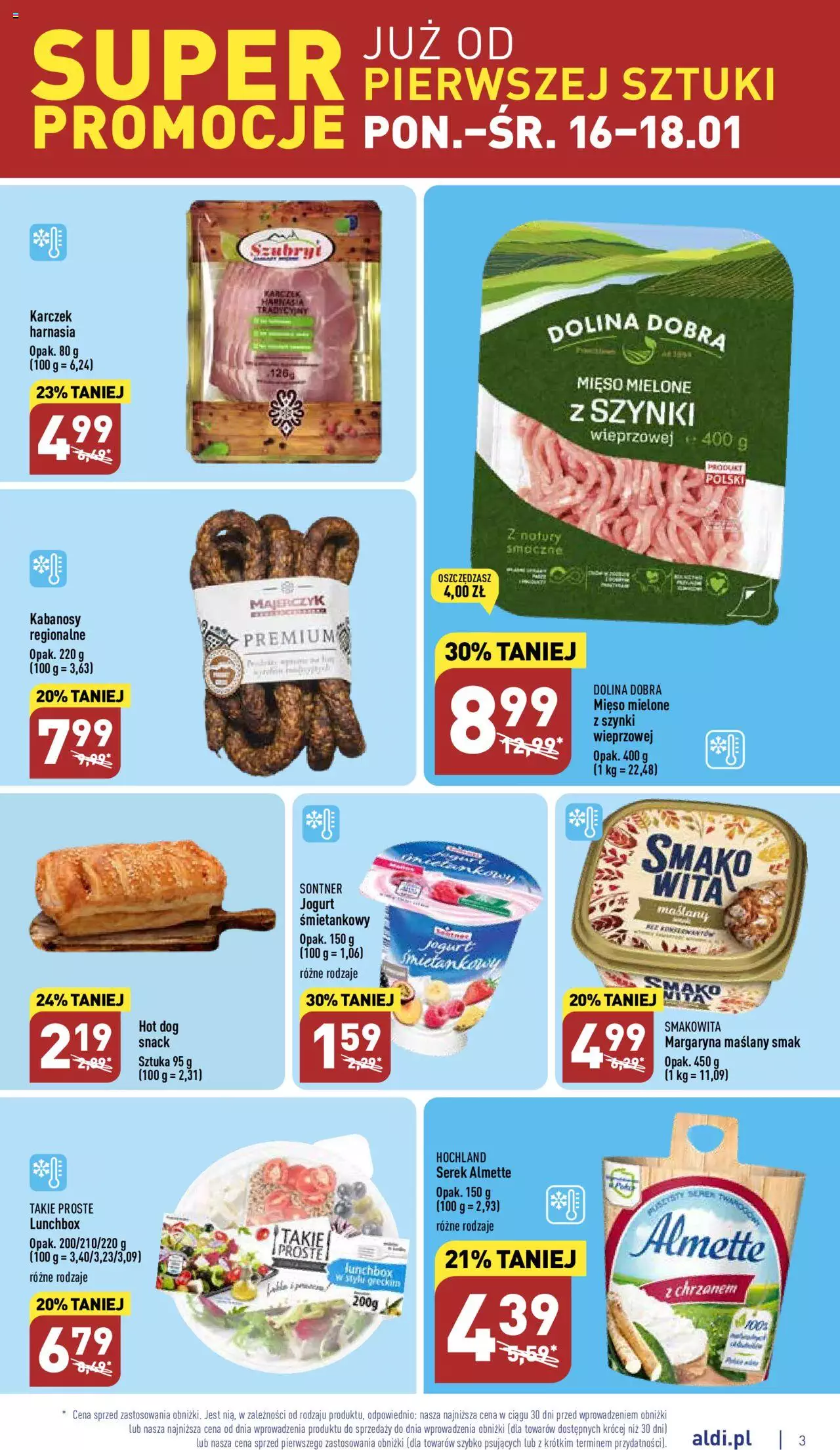 Aldi gazetka ważna od  16.01.2023 do 21.01.2023 strona 3