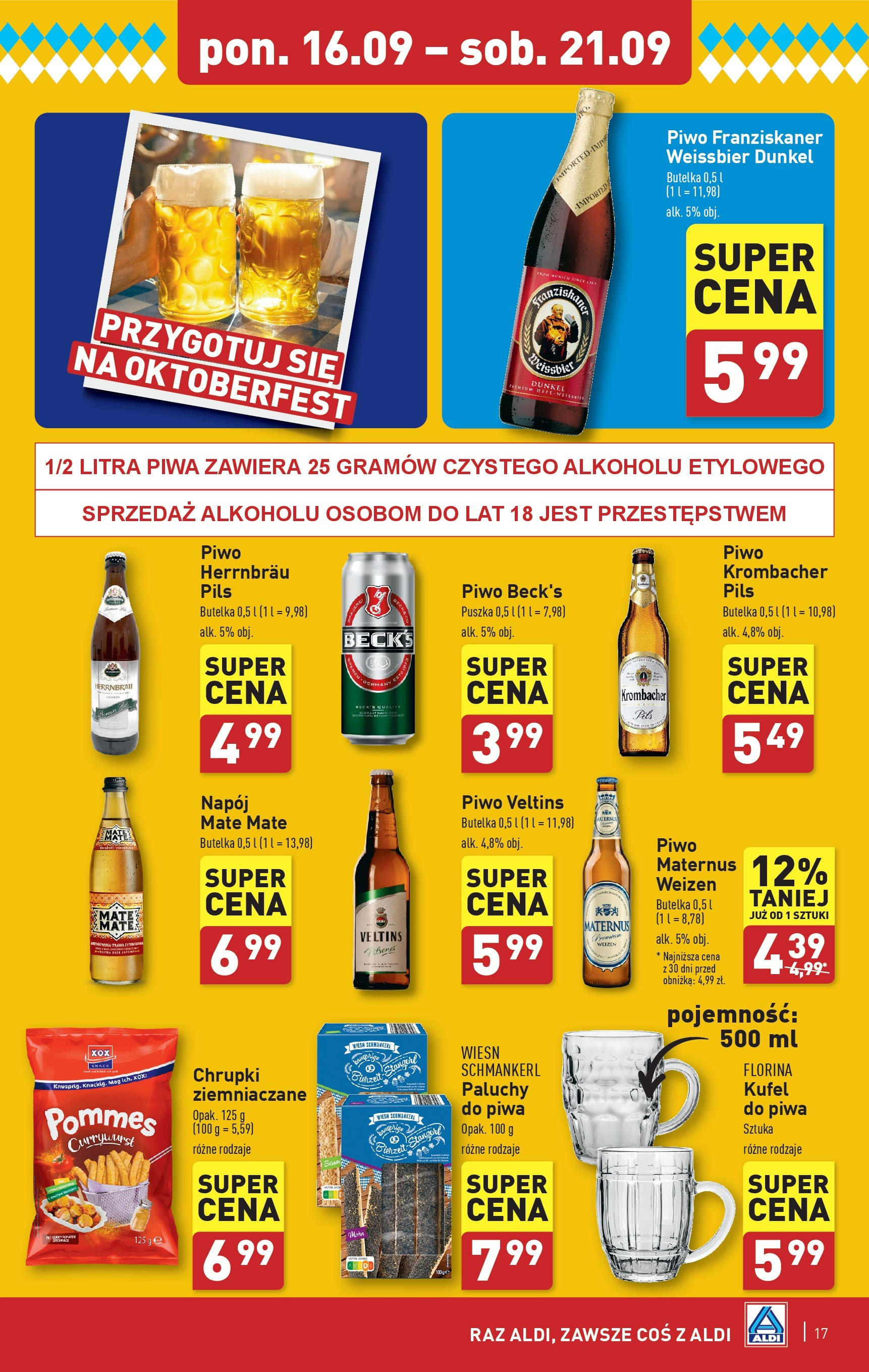 Aldi Gazetka ważna od 16.09.2024 do 21.09.2024 strona 17