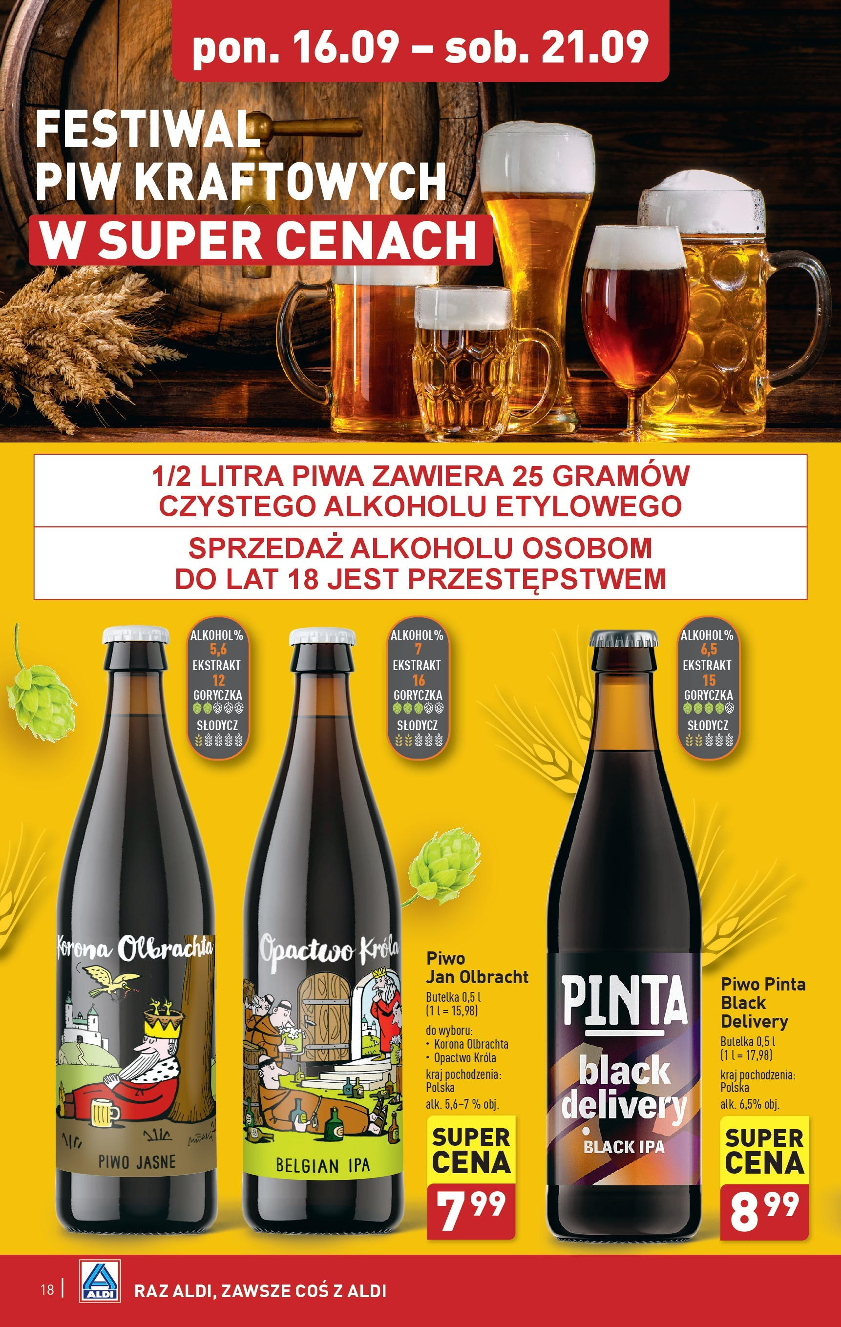 Aldi Gazetka ważna od 16.09.2024 do 21.09.2024 strona 18