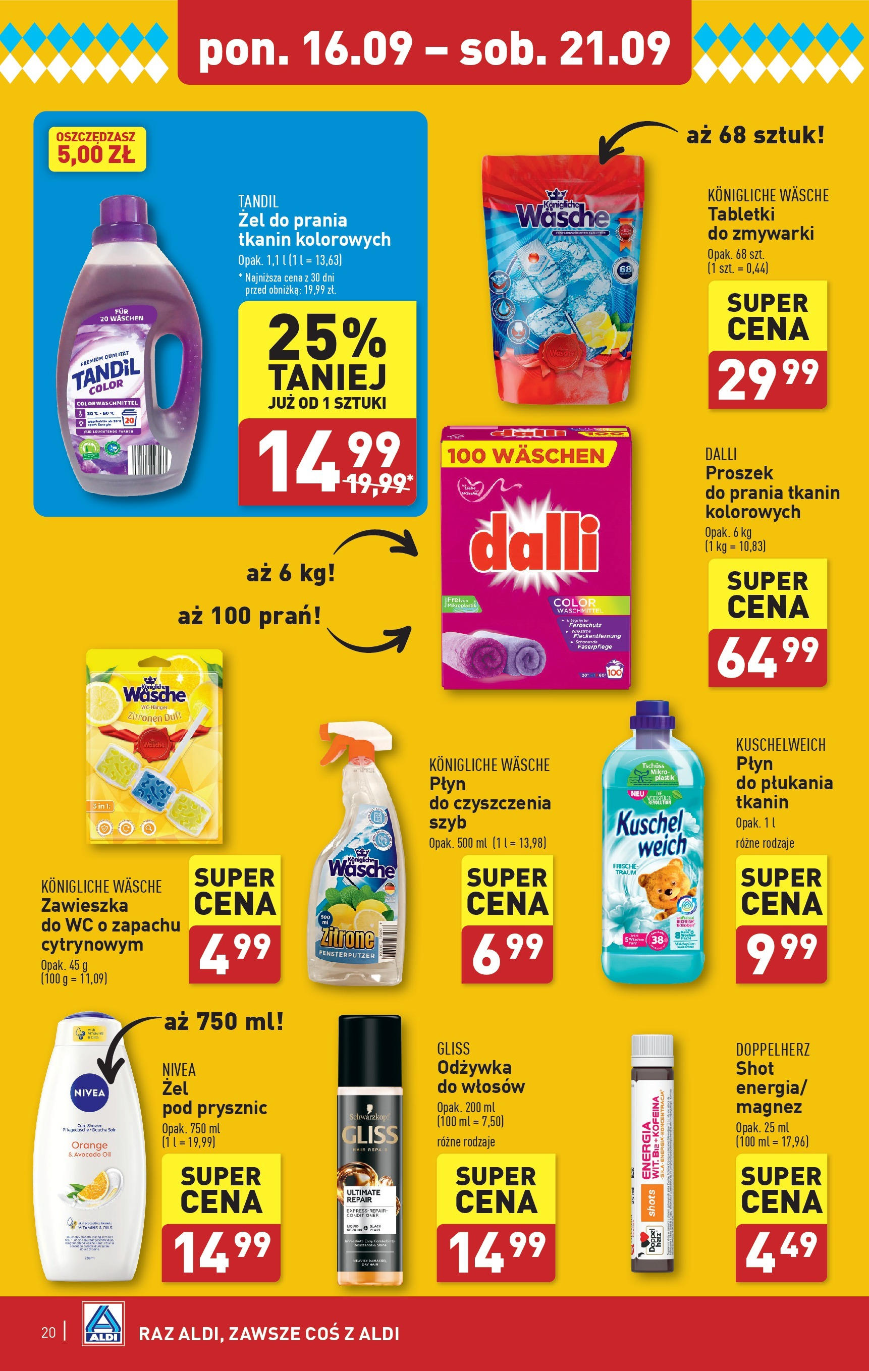 Aldi Gazetka ważna od 16.09.2024 do 21.09.2024 strona 20