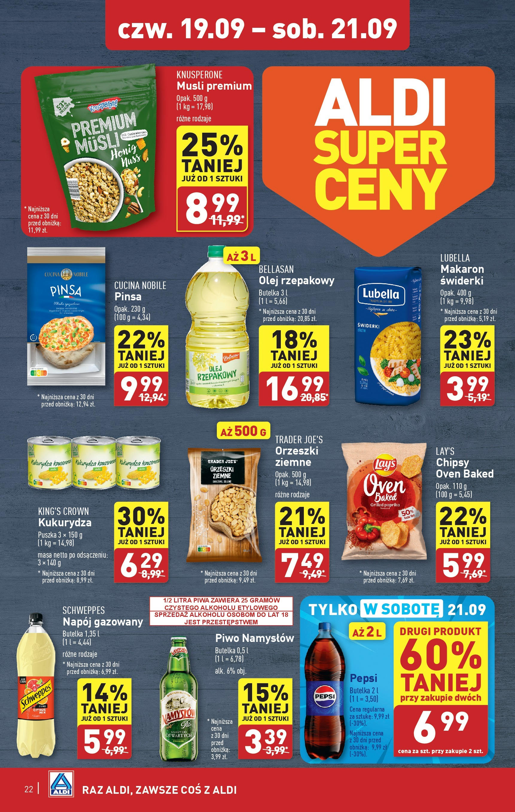 Aldi Gazetka ważna od 16.09.2024 do 21.09.2024 strona 22