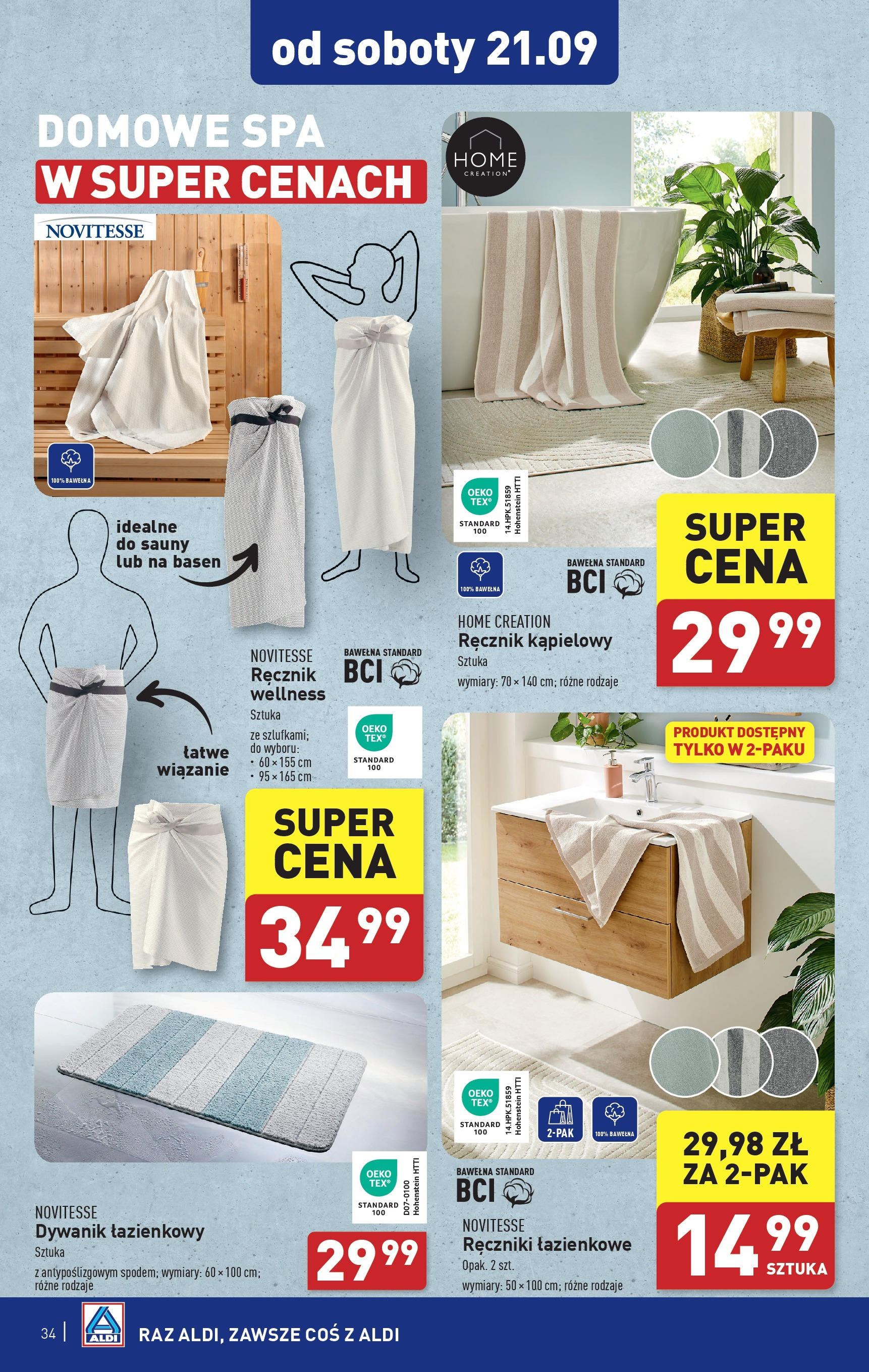 Aldi Gazetka ważna od 16.09.2024 do 21.09.2024 strona 34