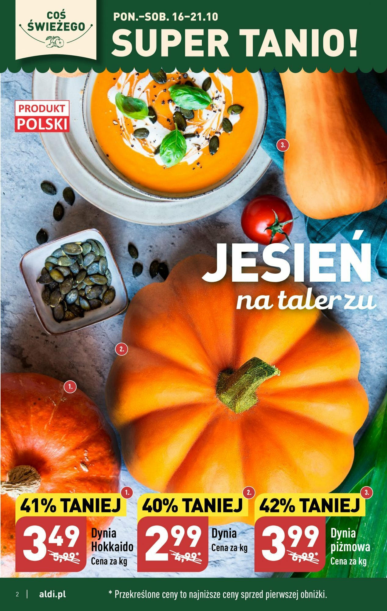 Aldi Gazetka ważna od 16.10.2023 do 21.10.2023 strona 2