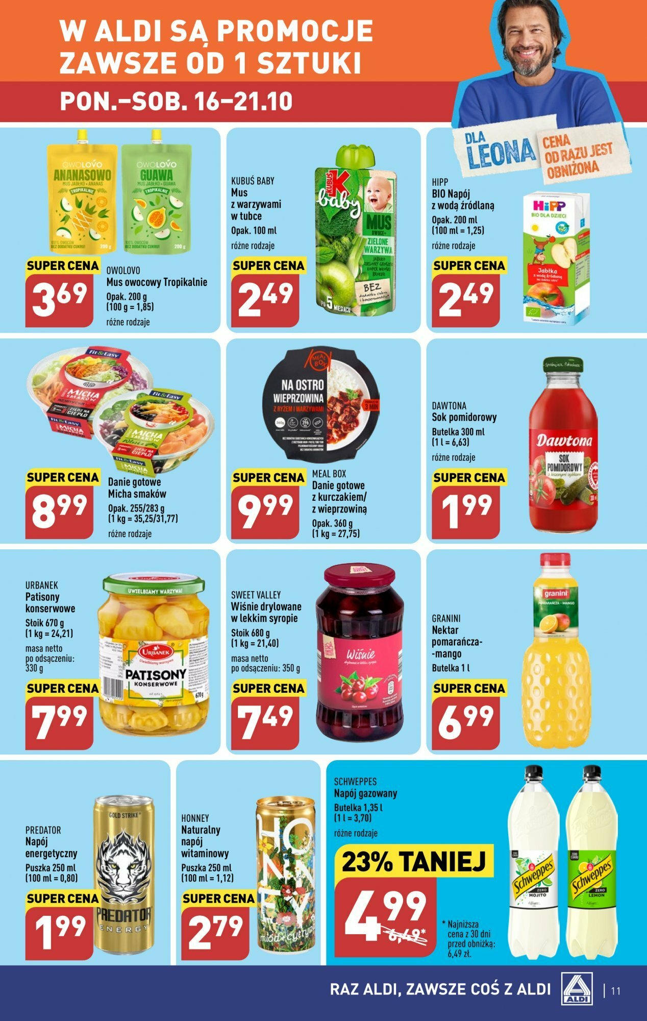 Aldi Gazetka ważna od 16.10.2023 do 21.10.2023 strona 11