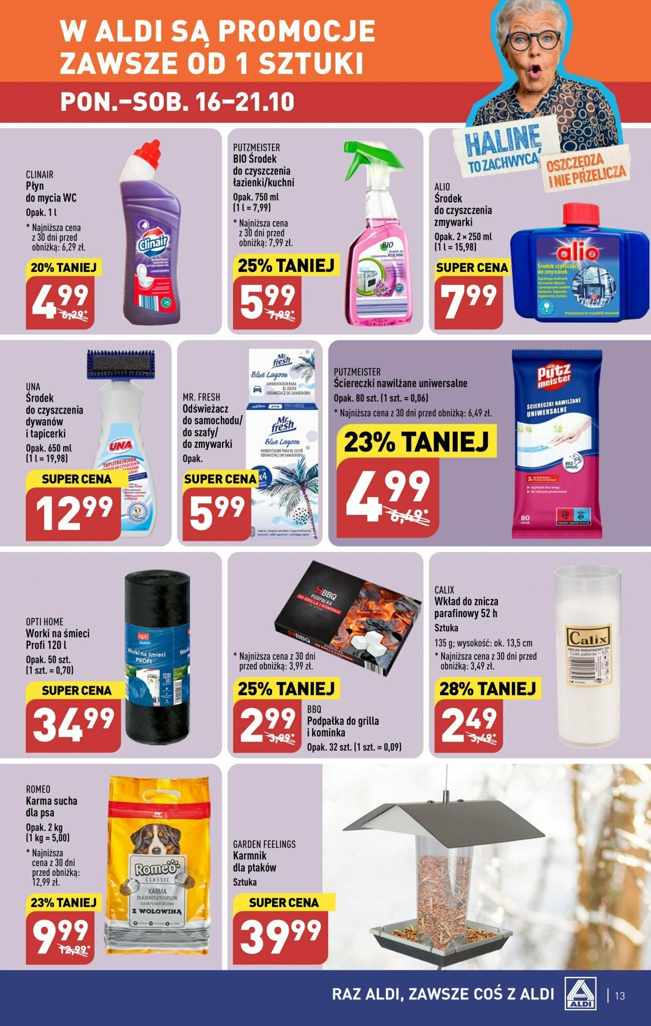Aldi Gazetka ważna od 16.10.2023 do 21.10.2023 strona 13