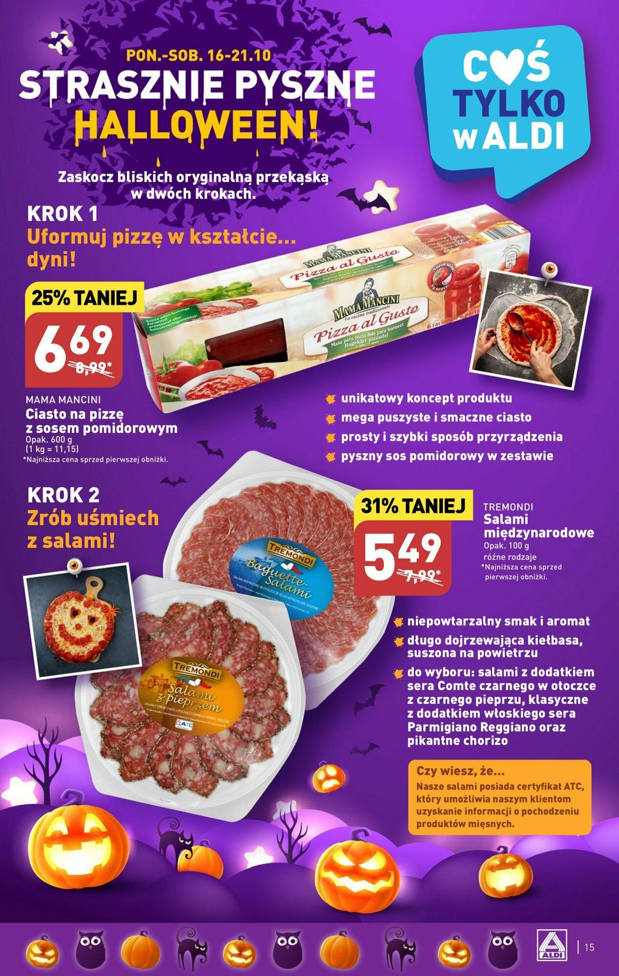 Aldi Gazetka ważna od 16.10.2023 do 21.10.2023 strona 15