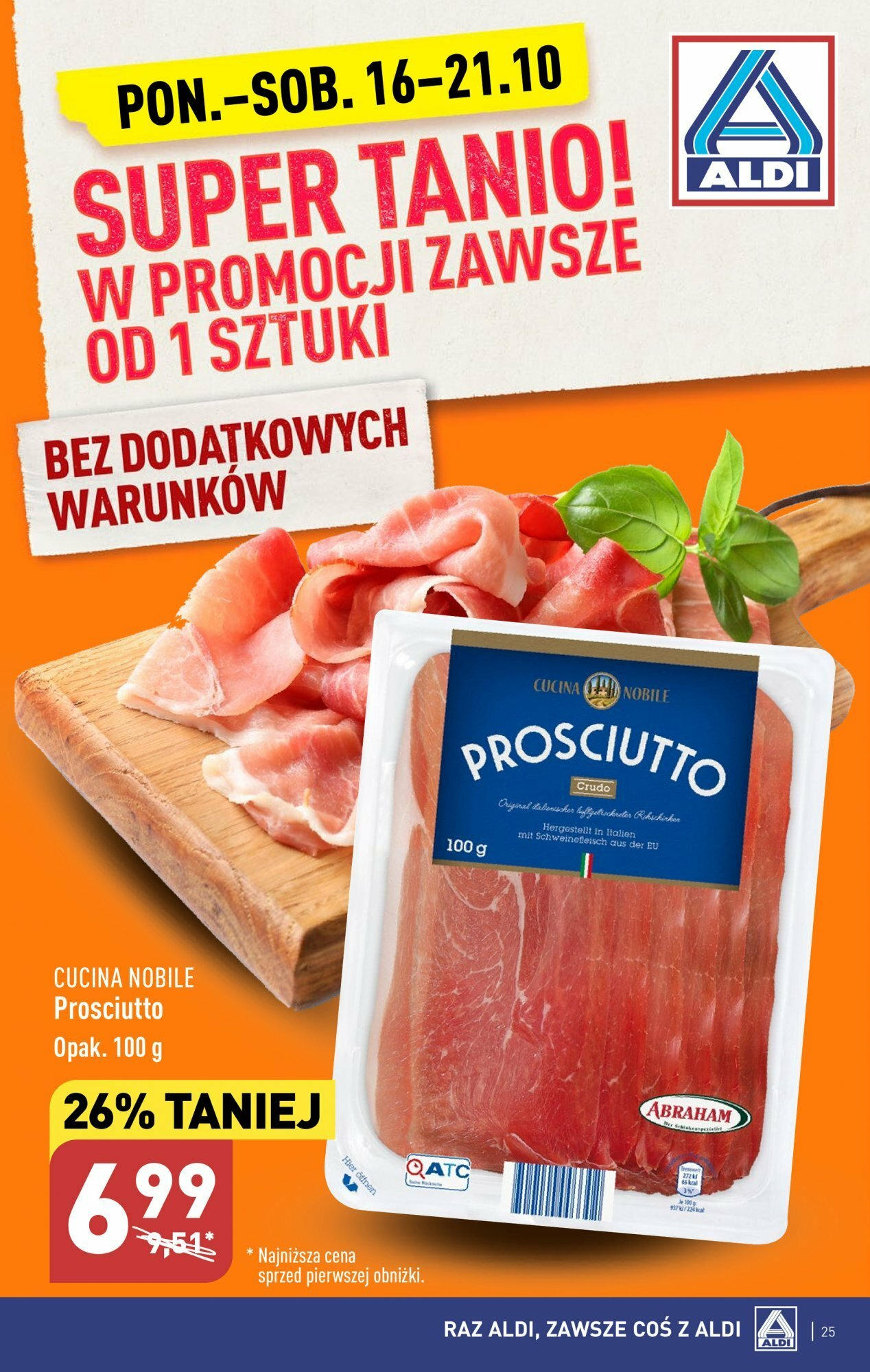 Aldi Gazetka ważna od 16.10.2023 do 21.10.2023 strona 25