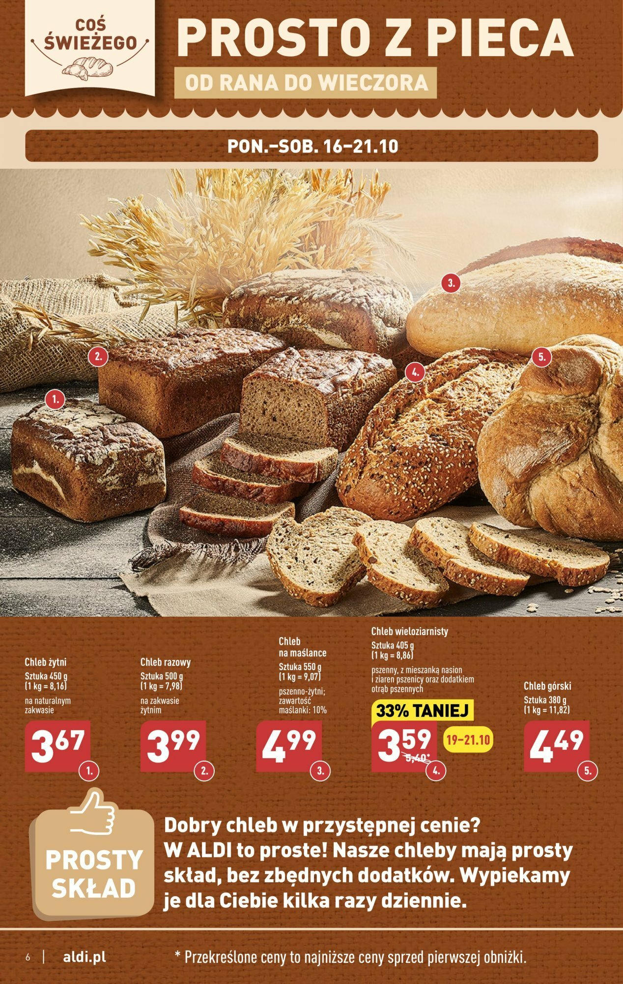 Aldi Gazetka ważna od 16.10.2023 do 21.10.2023 strona 6