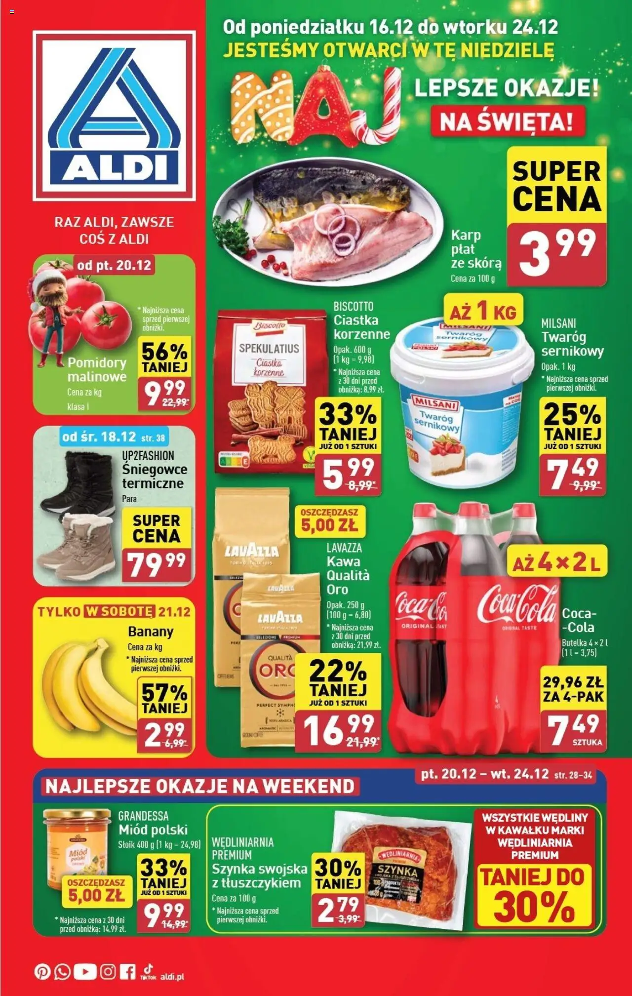 Aldi gazetka ważna od 16.12.2024 do 24.12.2024 strona 1