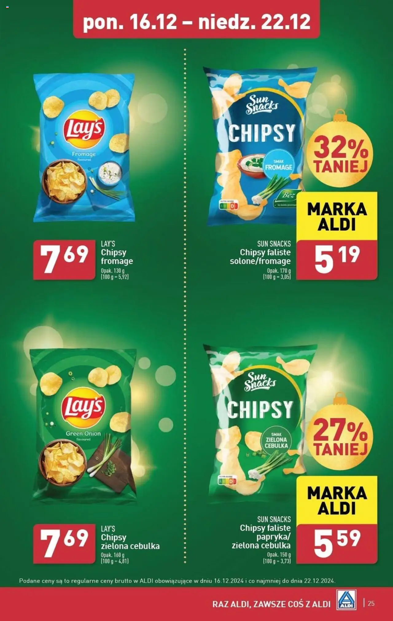 Aldi gazetka ważna od 16.12.2024 do 24.12.2024 strona 22