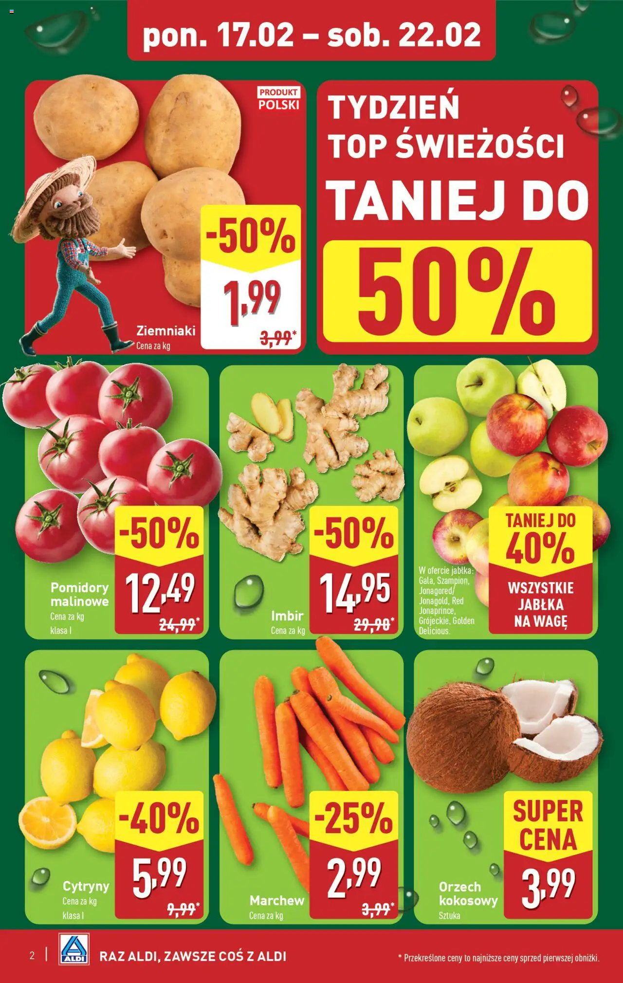 Aldi  Gazetka ważna od 17.02.2025 do 22.02.2025 strona 2