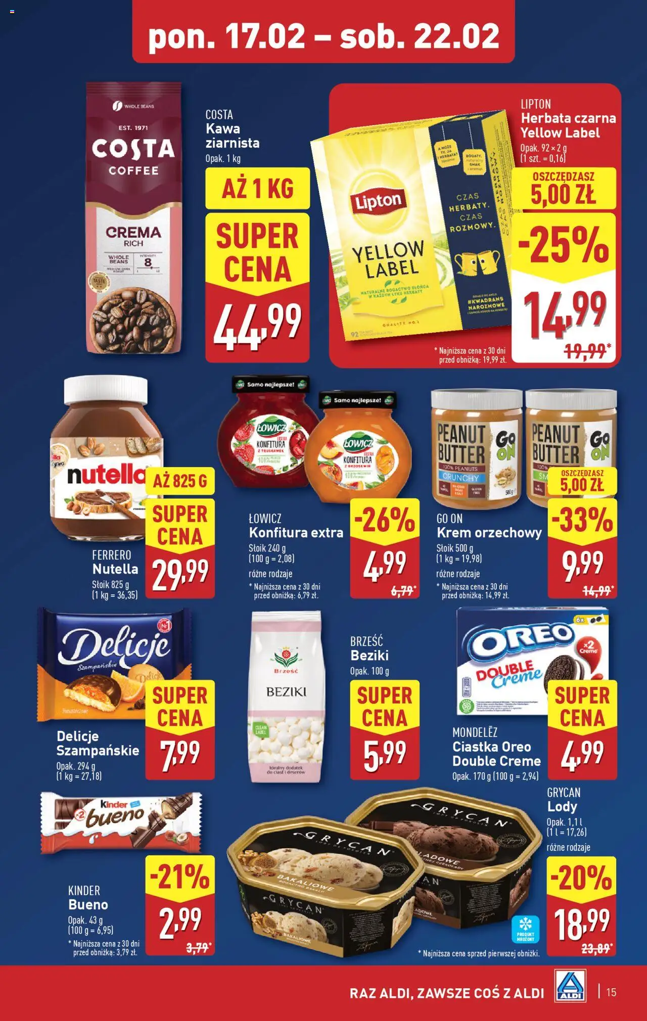 Aldi  Gazetka ważna od 17.02.2025 do 22.02.2025 strona 15