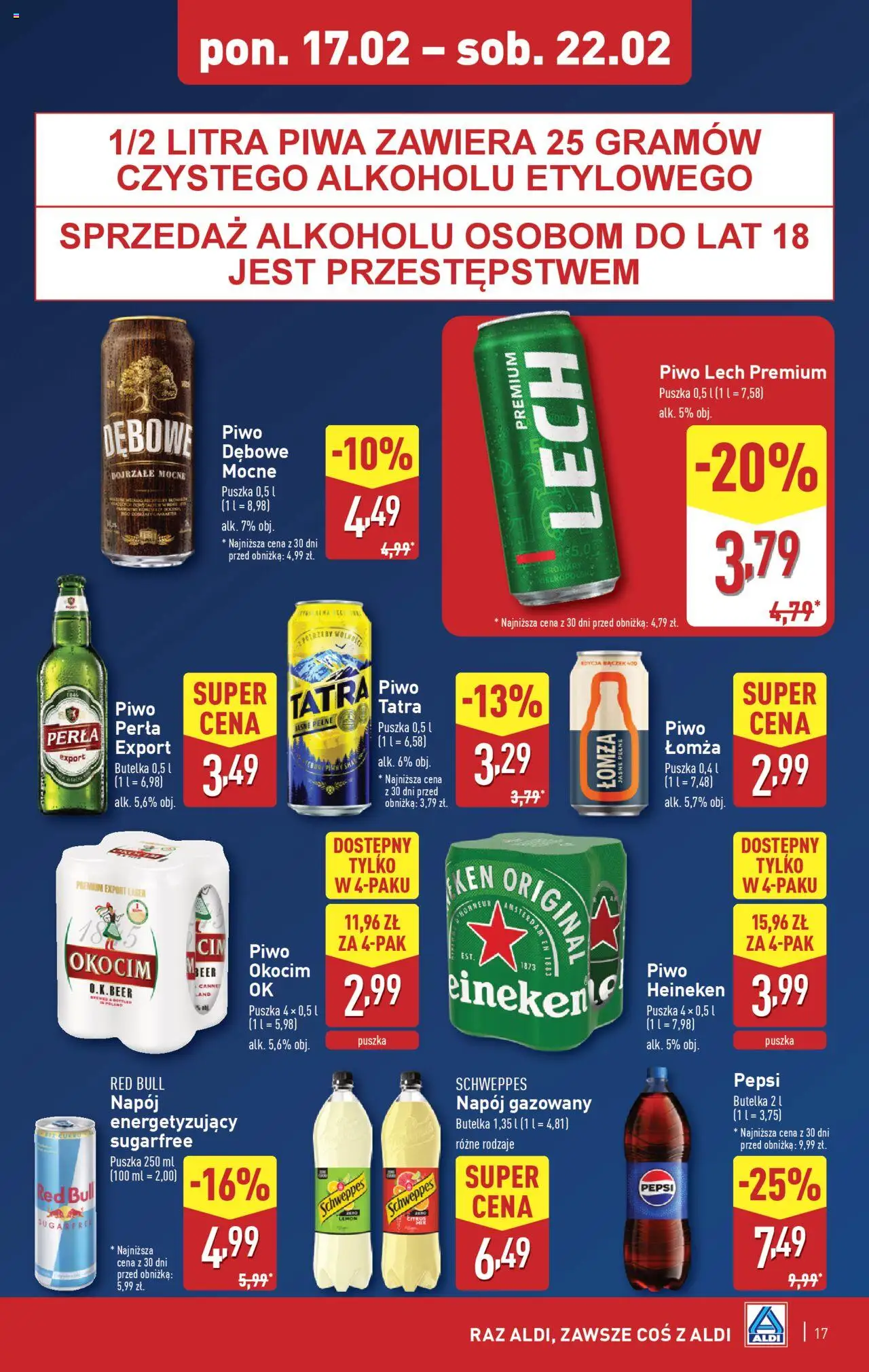 Aldi  Gazetka ważna od 17.02.2025 do 22.02.2025 strona 17