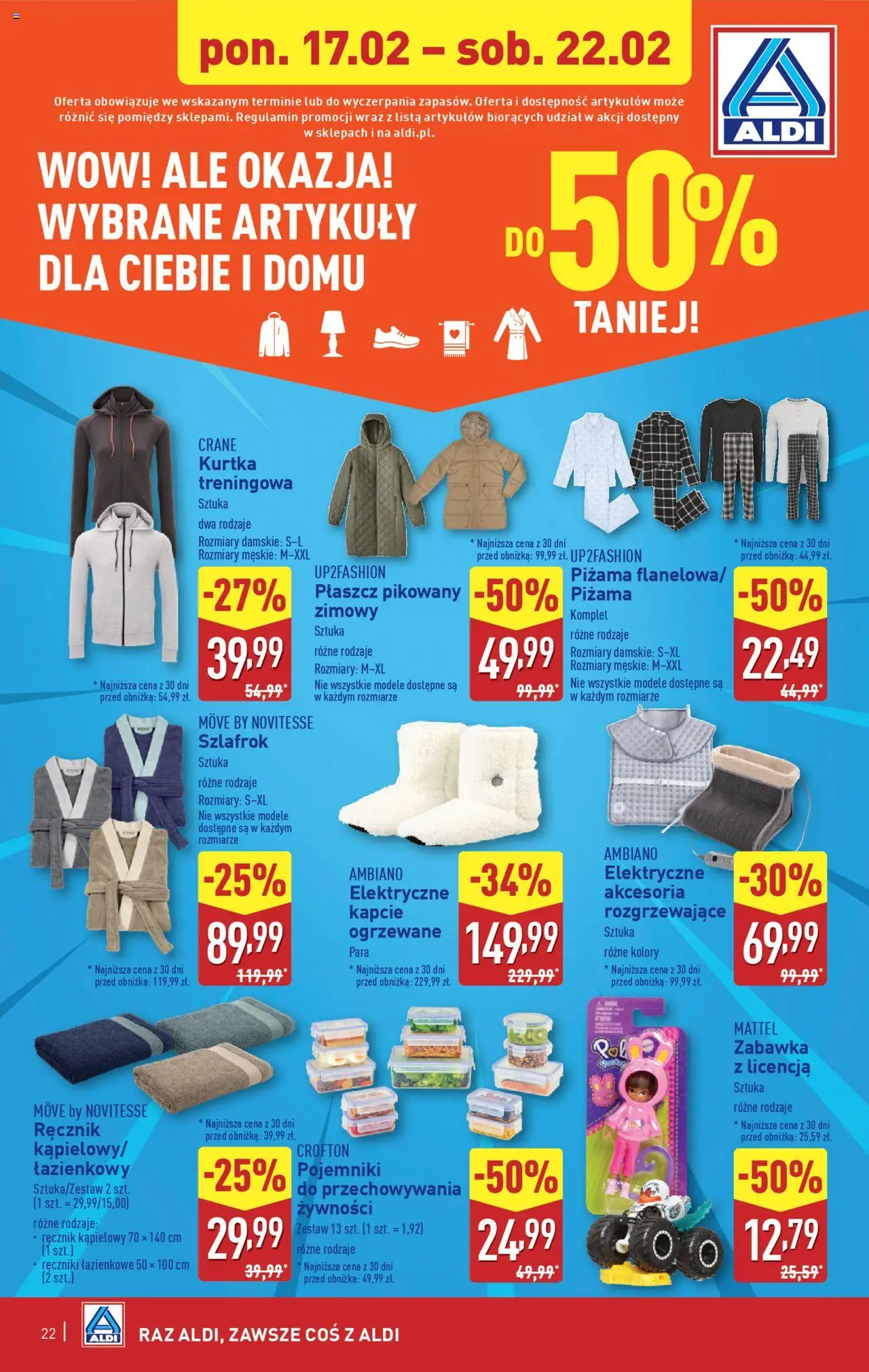Aldi  Gazetka ważna od 17.02.2025 do 22.02.2025 strona 22