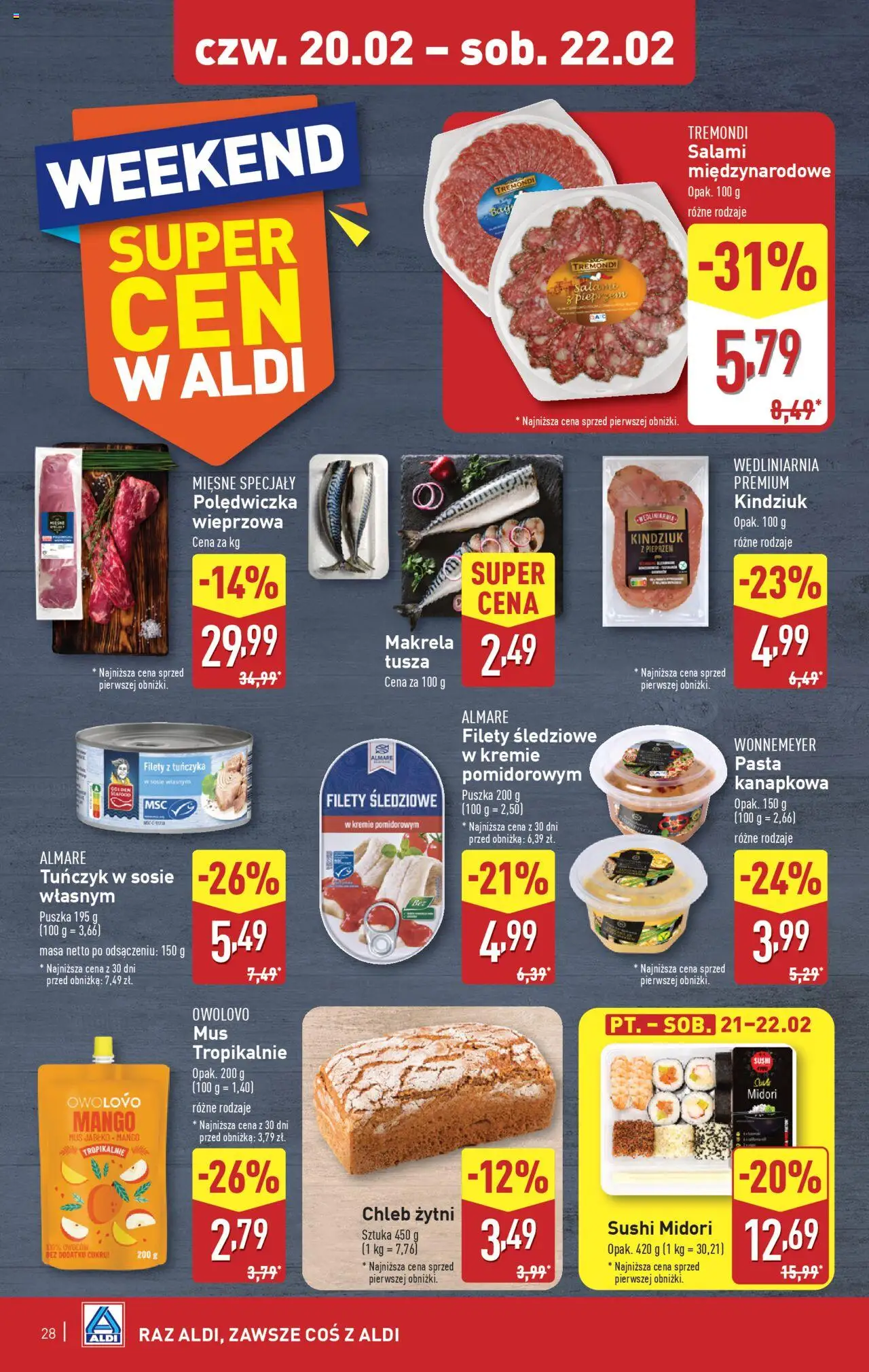 Aldi  Gazetka ważna od 17.02.2025 do 22.02.2025 strona 28