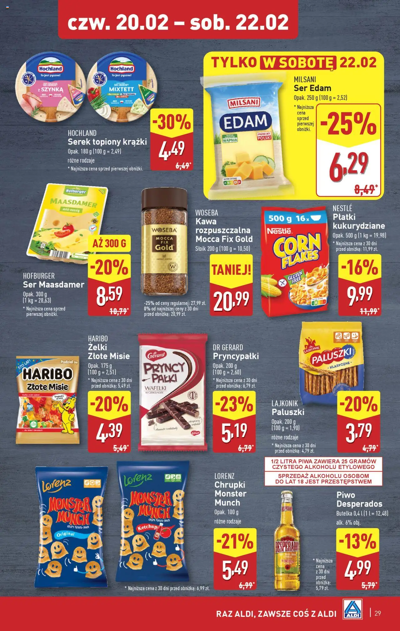 Aldi  Gazetka ważna od 17.02.2025 do 22.02.2025 strona 29