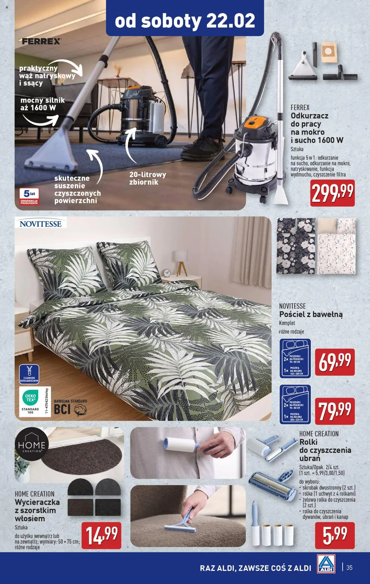 Aldi  Gazetka ważna od 17.02.2025 do 22.02.2025 strona 35