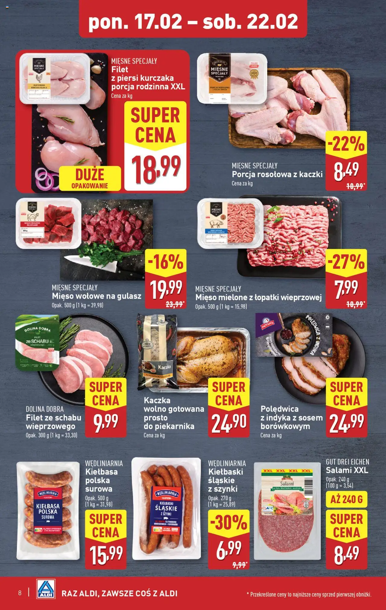 Aldi  Gazetka ważna od 17.02.2025 do 22.02.2025 strona 8
