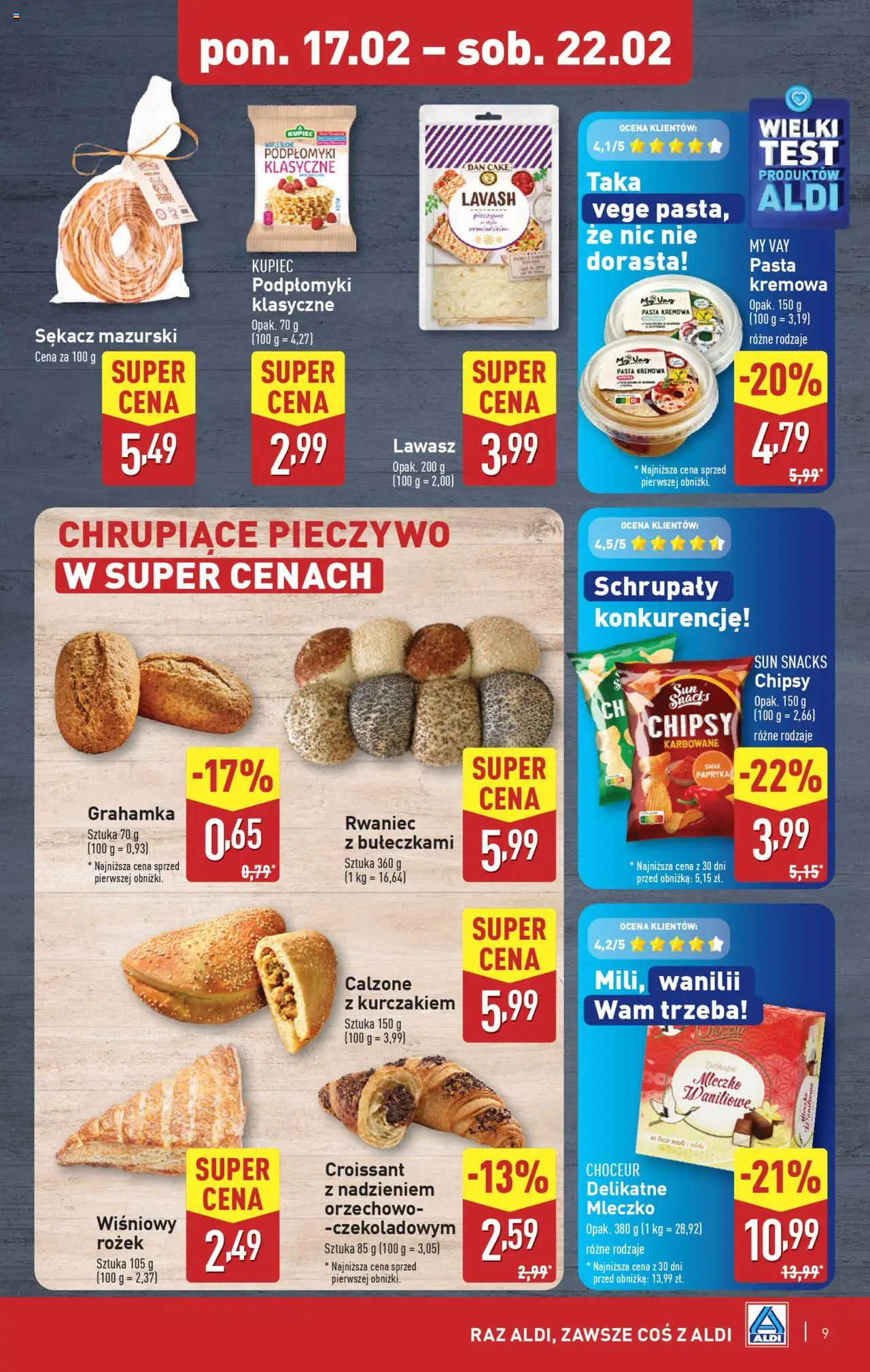 Aldi  Gazetka ważna od 17.02.2025 do 22.02.2025 strona 9