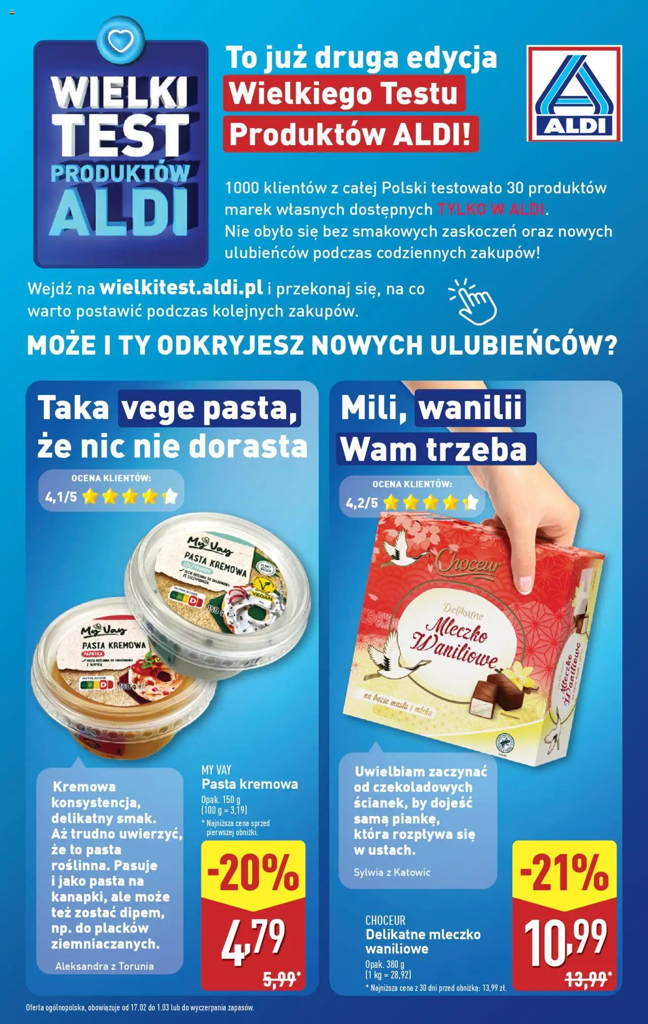 Aldi  Gazetka ważna od 17.02.2025 do 22.02.2025 strona 10