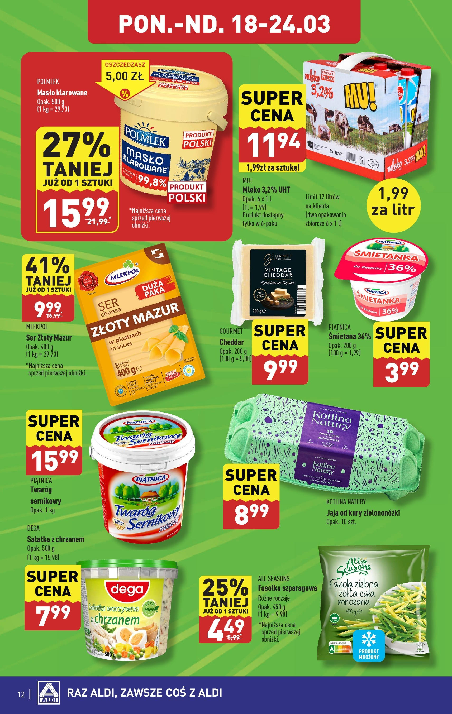 Aldi Gazetka ważna od 18.03.2024 do 24.03.2024 strona 12