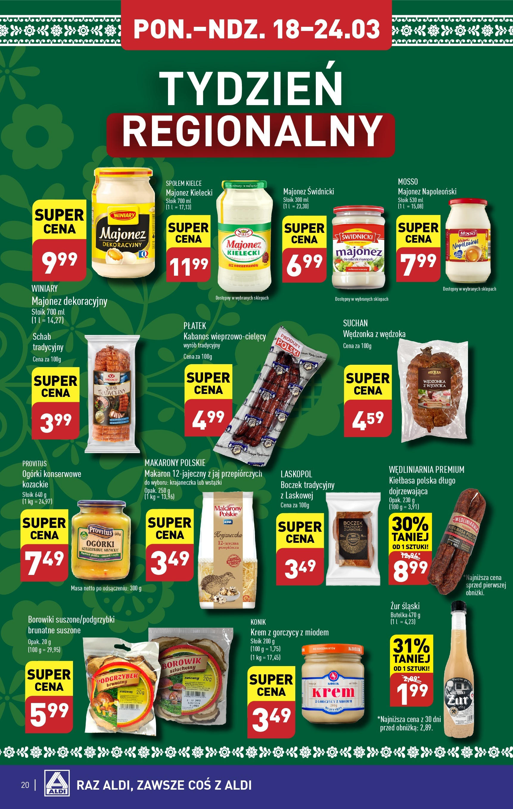 Aldi Gazetka ważna od 18.03.2024 do 24.03.2024 strona 20