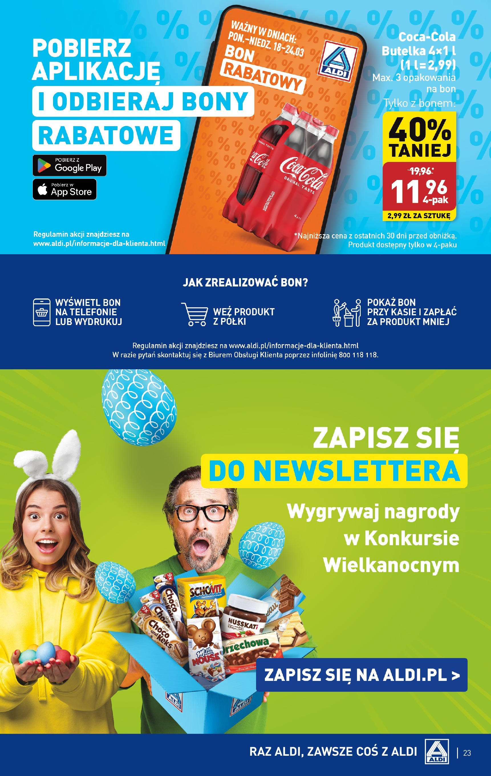Aldi Gazetka ważna od 18.03.2024 do 24.03.2024 strona 23