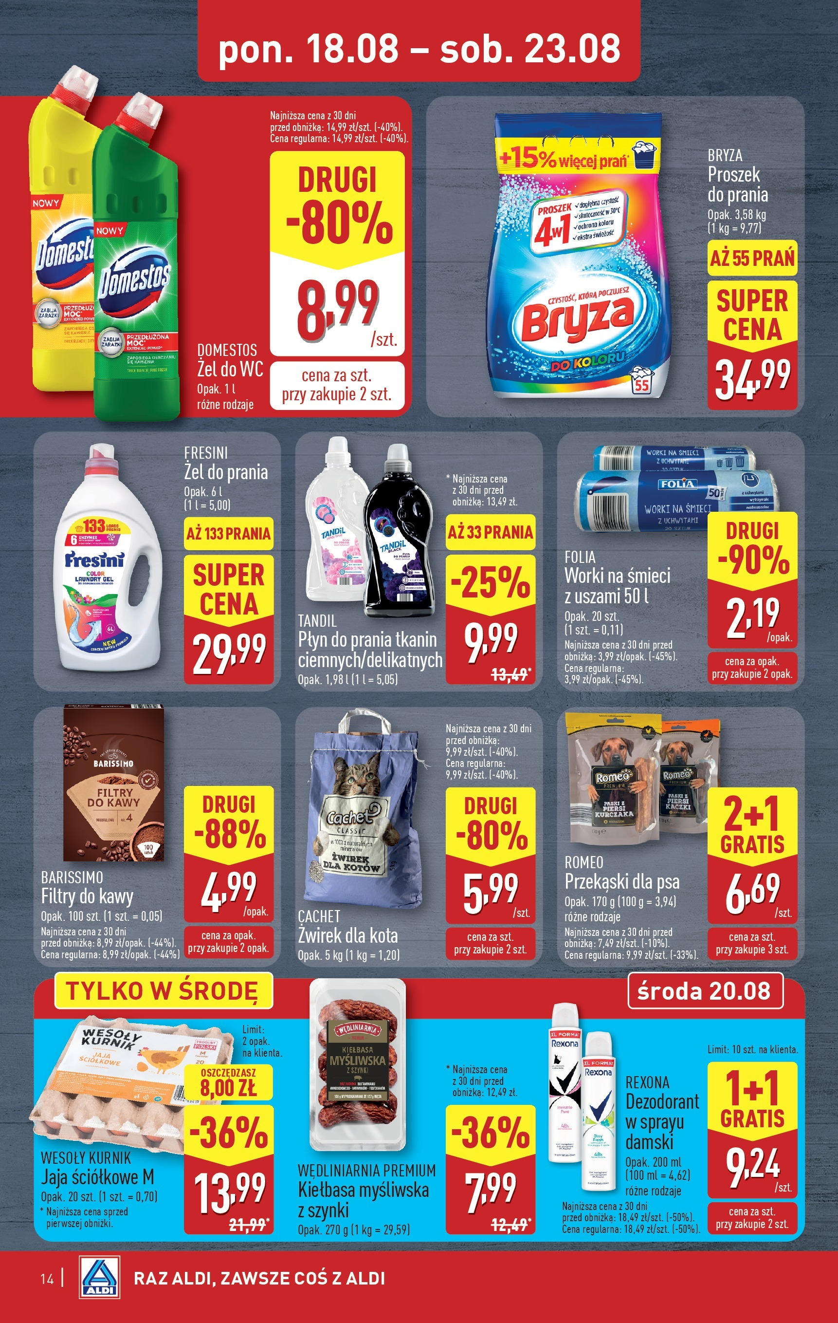 Aldi Gazetka ważna od  18.08.2025 do 22.08.2025 strona 14