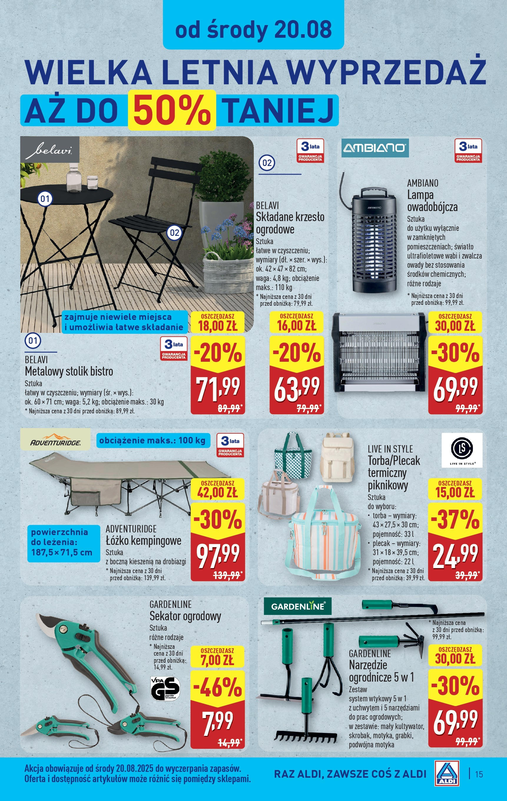 Aldi Gazetka ważna od  18.08.2025 do 22.08.2025 strona 15