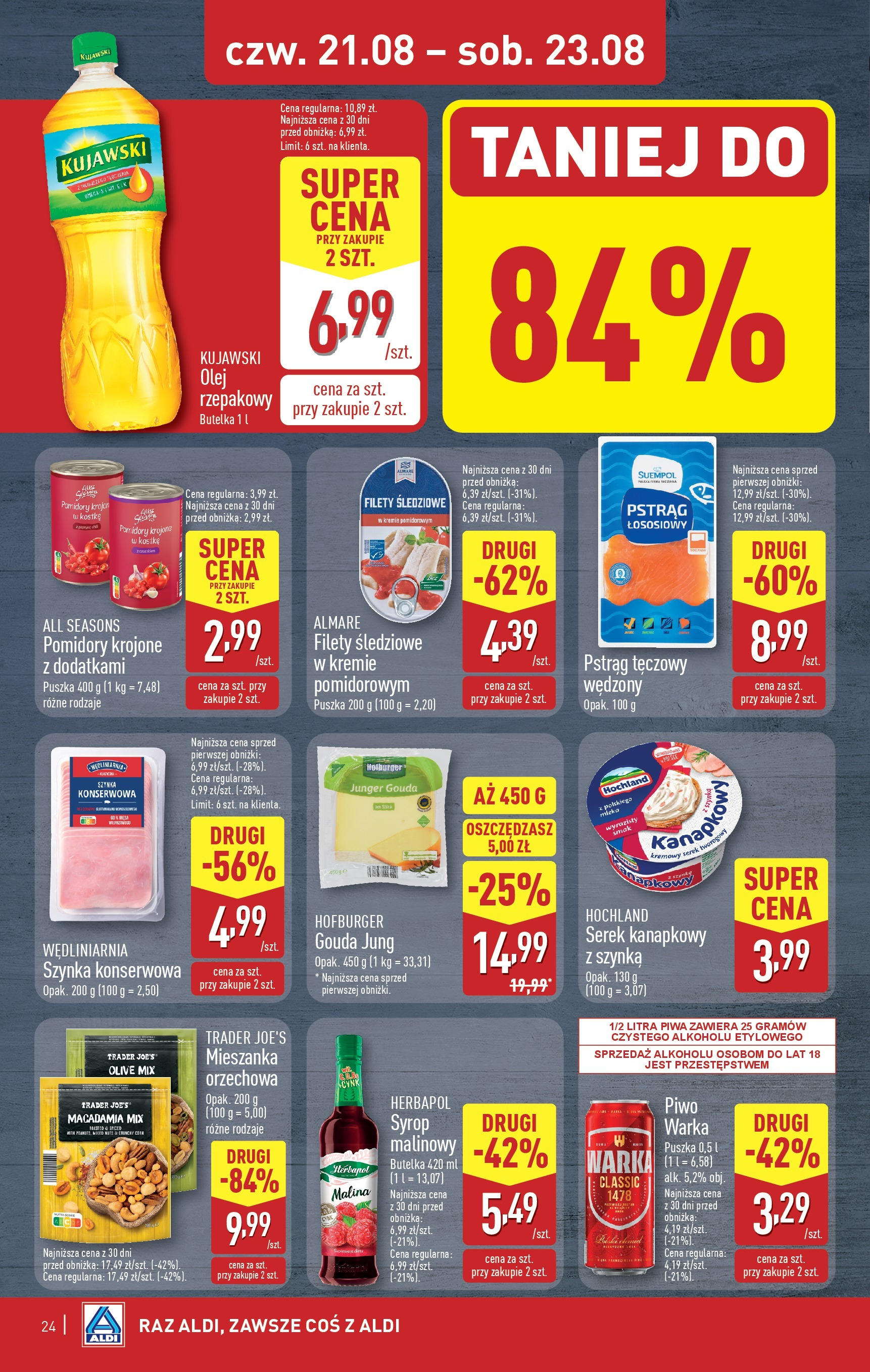Aldi Gazetka ważna od  18.08.2025 do 22.08.2025 strona 24