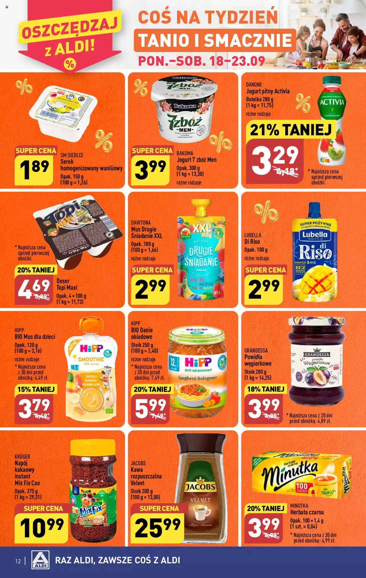 Aldi Gazetka ważna od 18.09.2023 do 23.09.2023 strona 12
