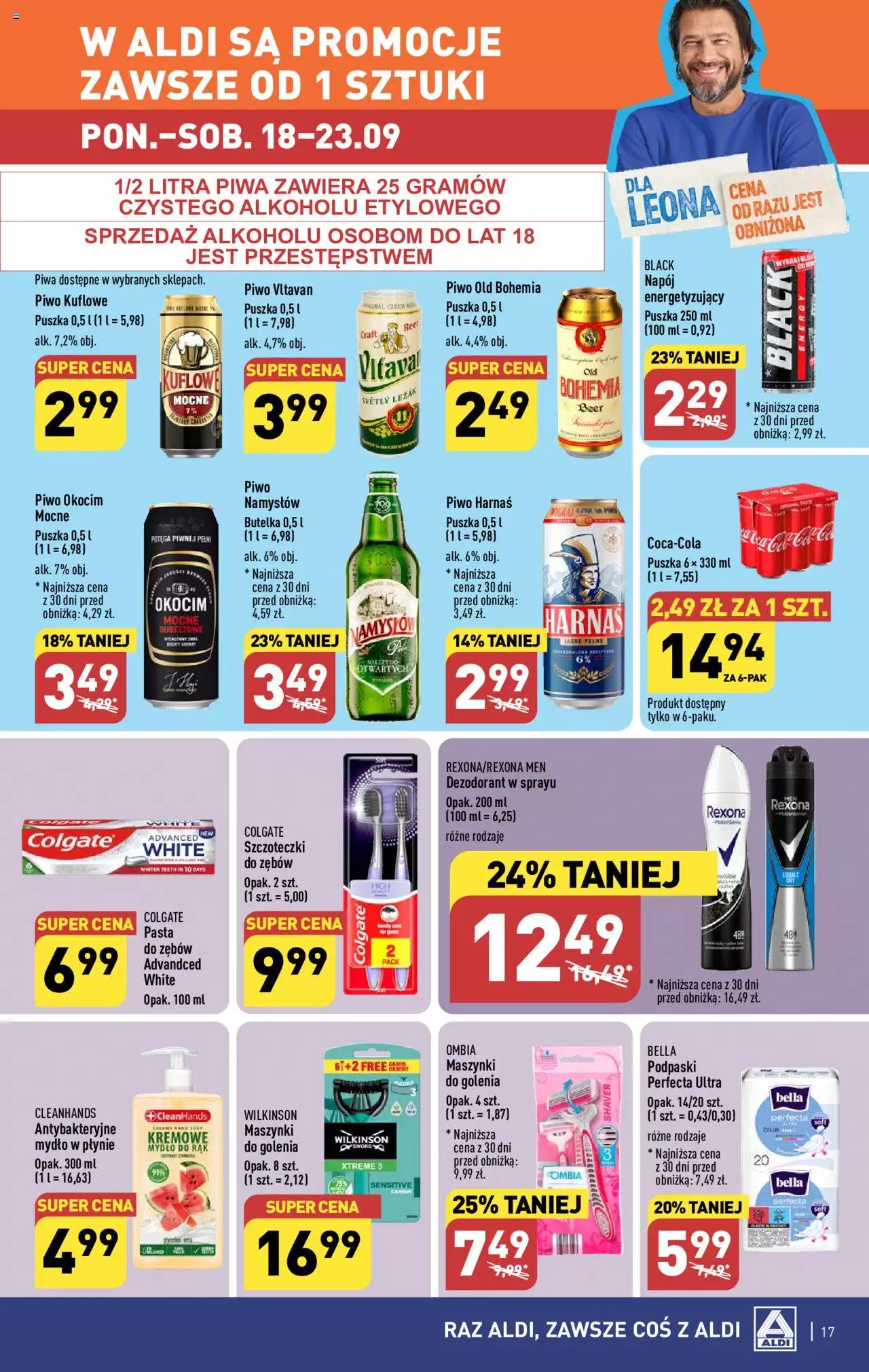 Aldi Gazetka ważna od 18.09.2023 do 23.09.2023 strona 17