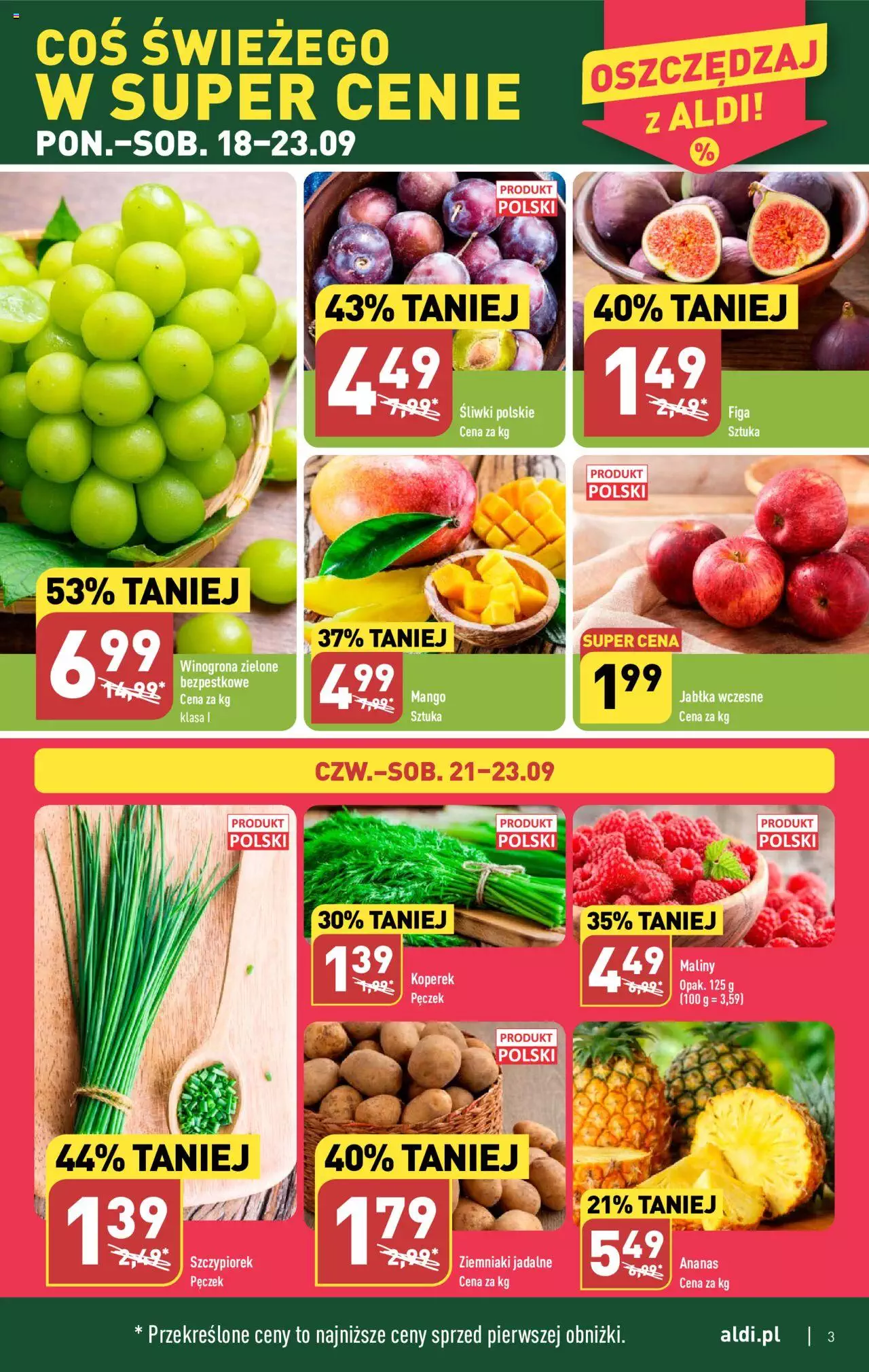 Aldi Gazetka ważna od 18.09.2023 do 23.09.2023 strona 3