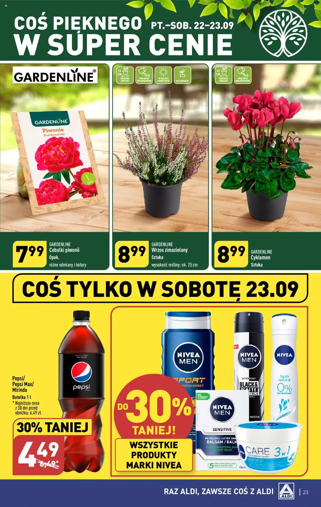Aldi Gazetka ważna od 18.09.2023 do 23.09.2023 strona 23
