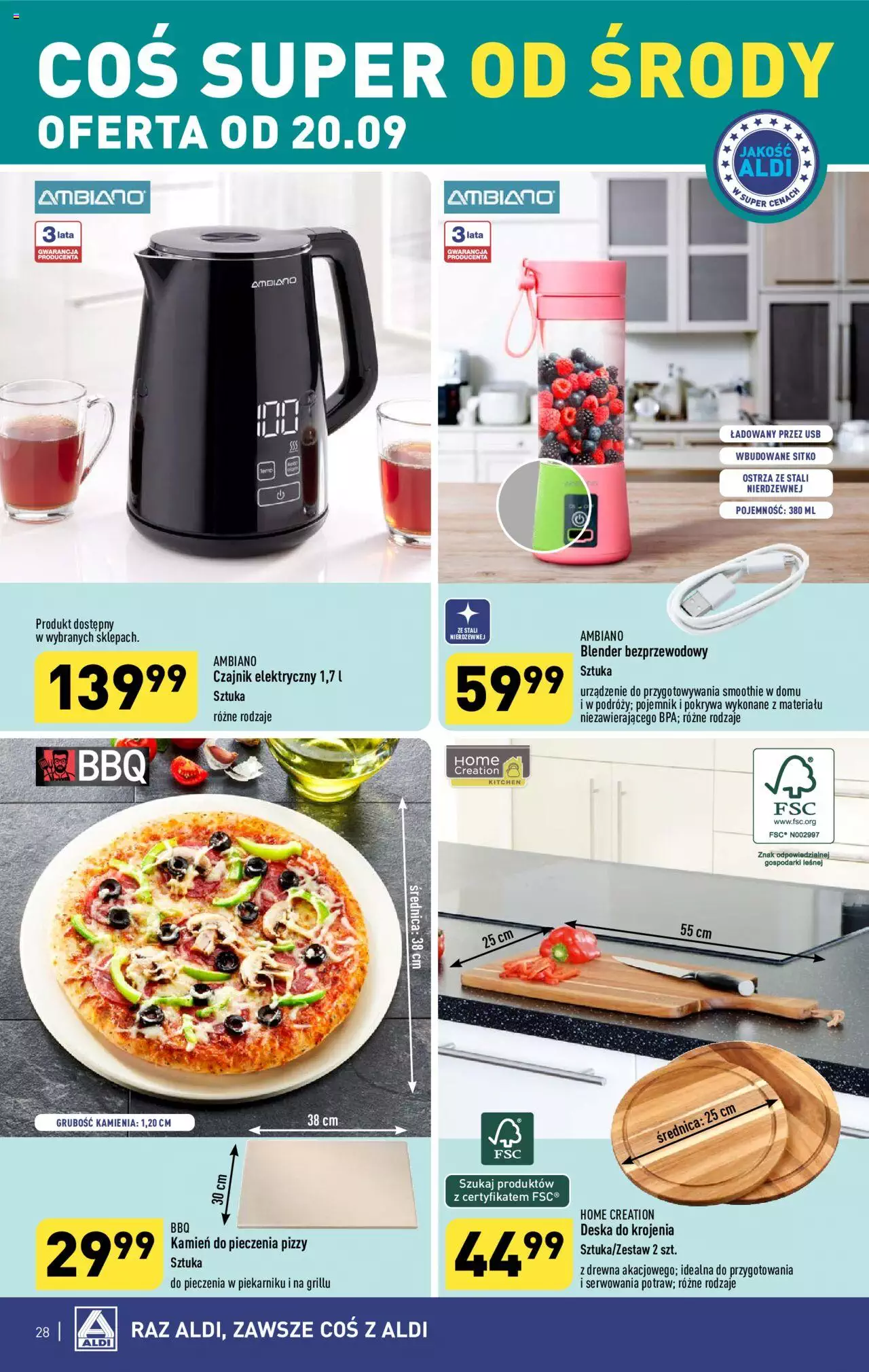 Aldi Gazetka ważna od 18.09.2023 do 23.09.2023 strona 28