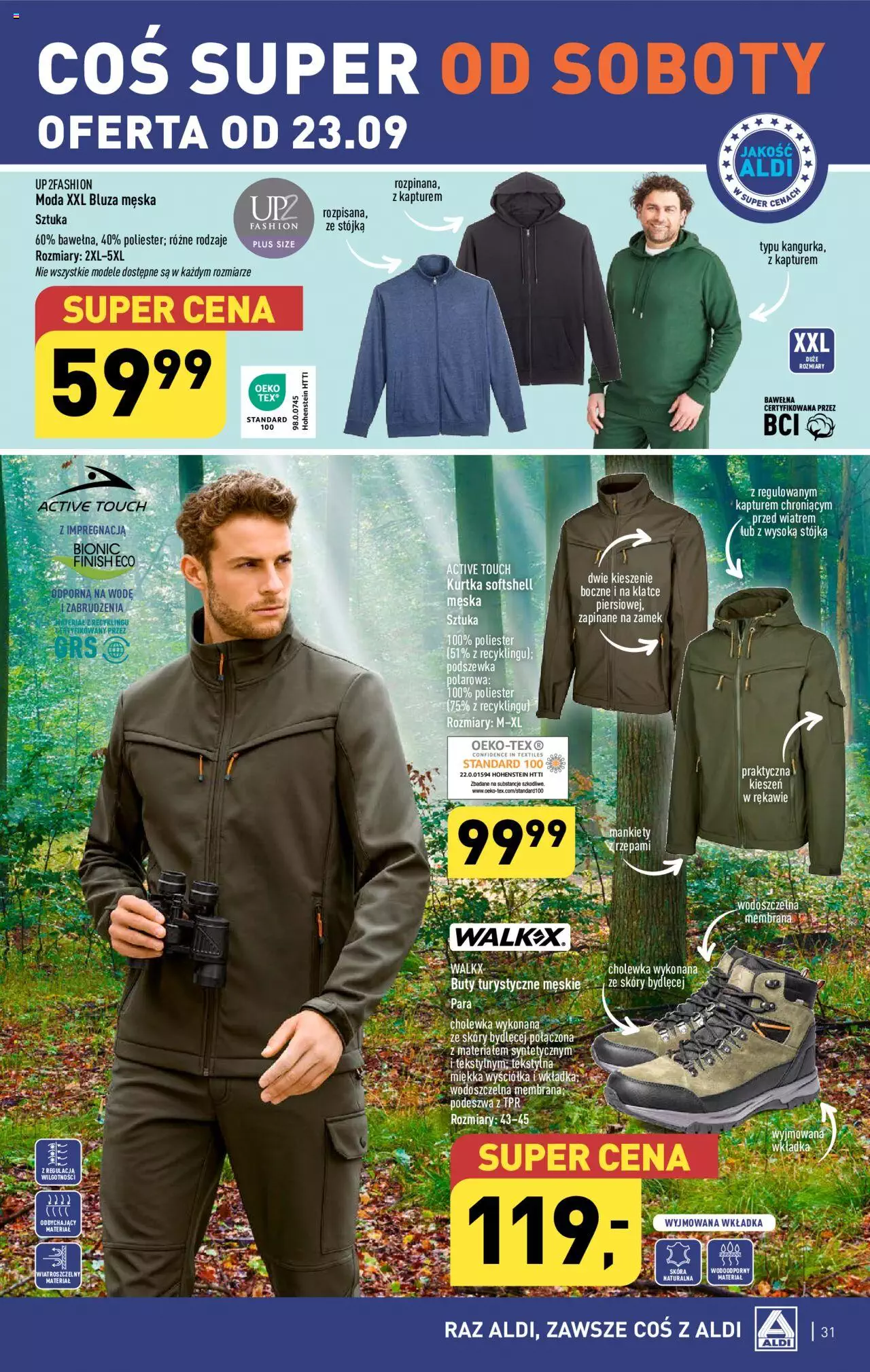 Aldi Gazetka ważna od 18.09.2023 do 23.09.2023 strona 31