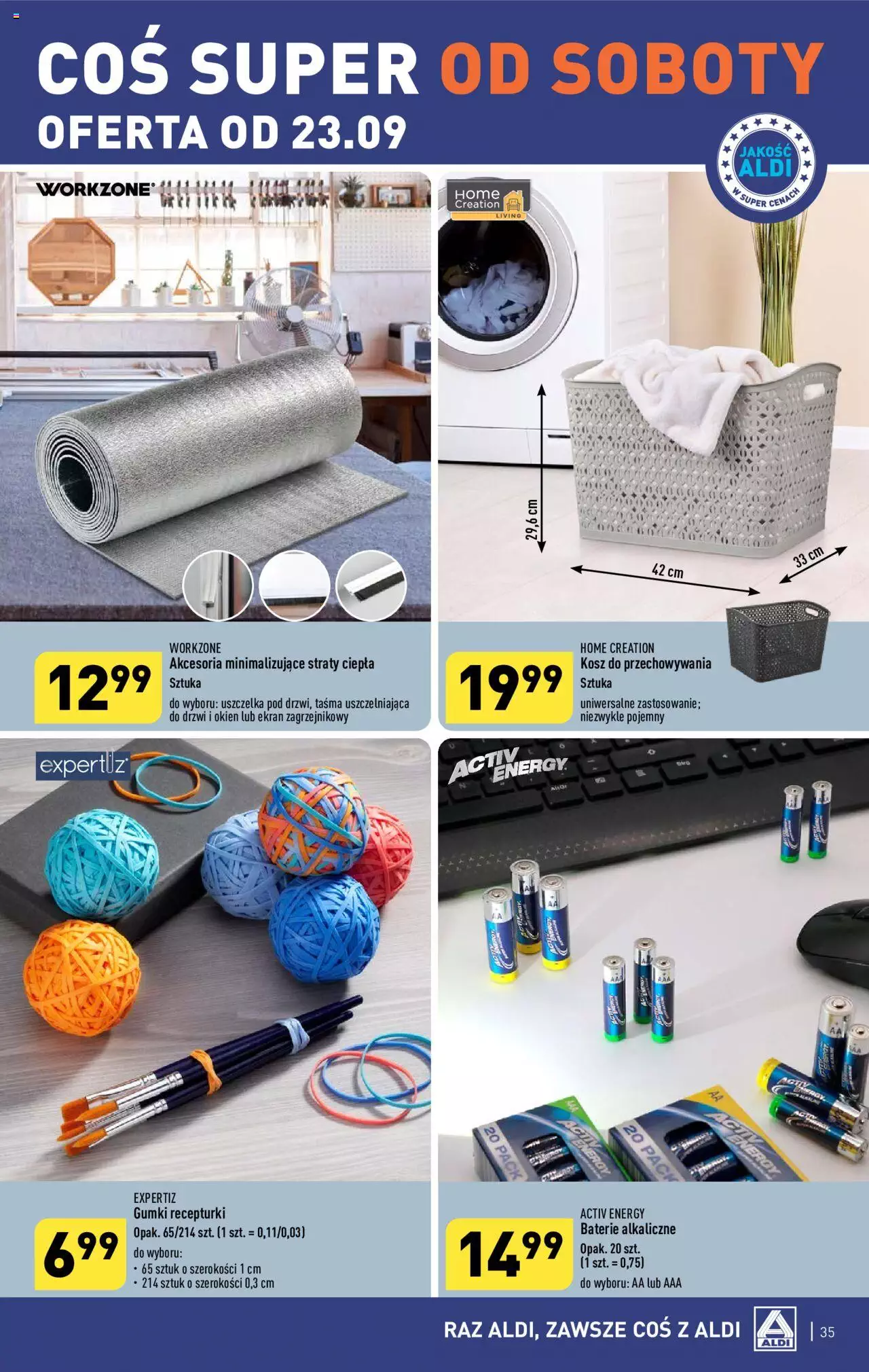 Aldi Gazetka ważna od 18.09.2023 do 23.09.2023 strona 35