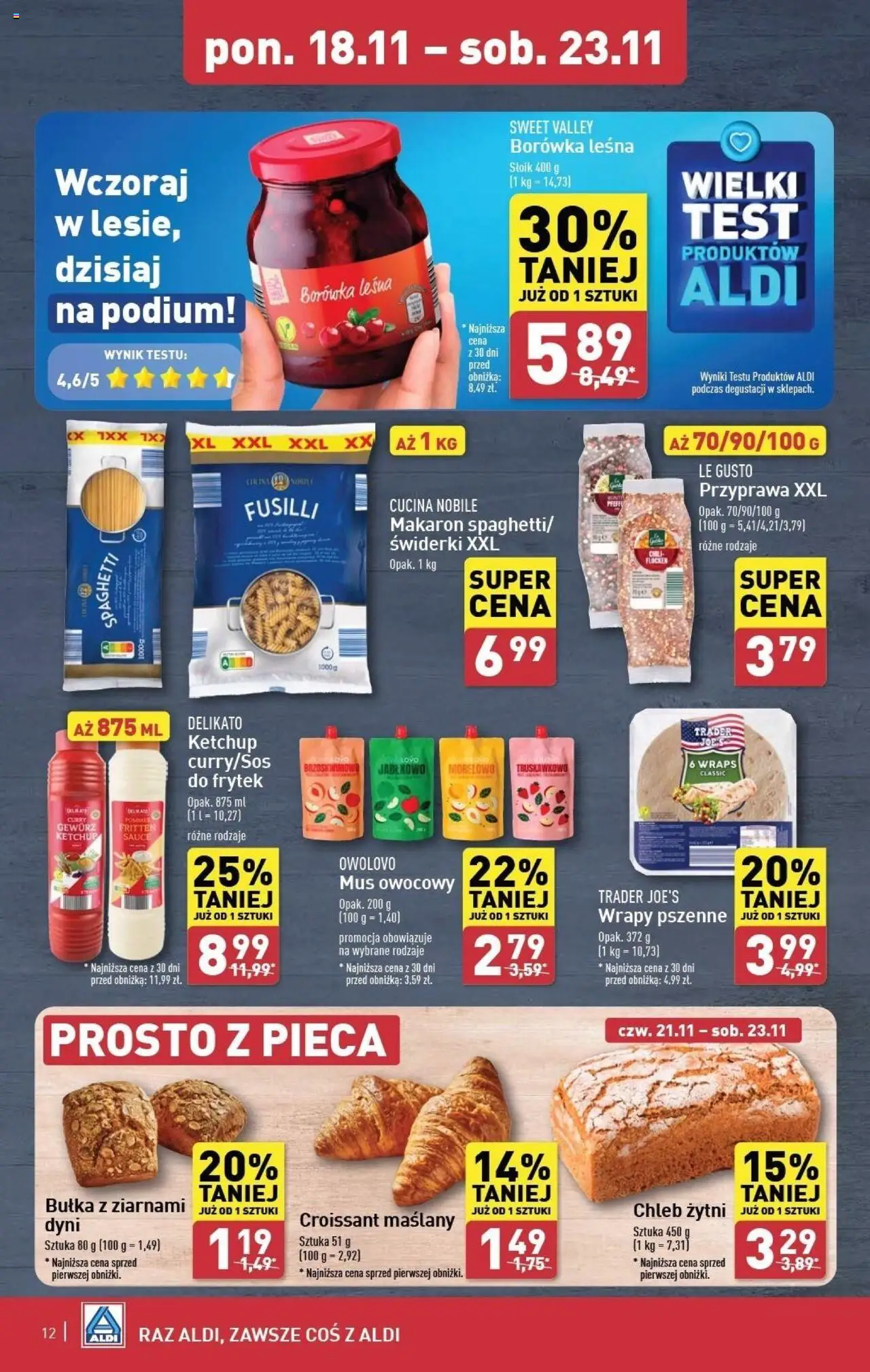 Aldi Gazetka ważna od  18.11.2024 do 23.11.2024 strona 12