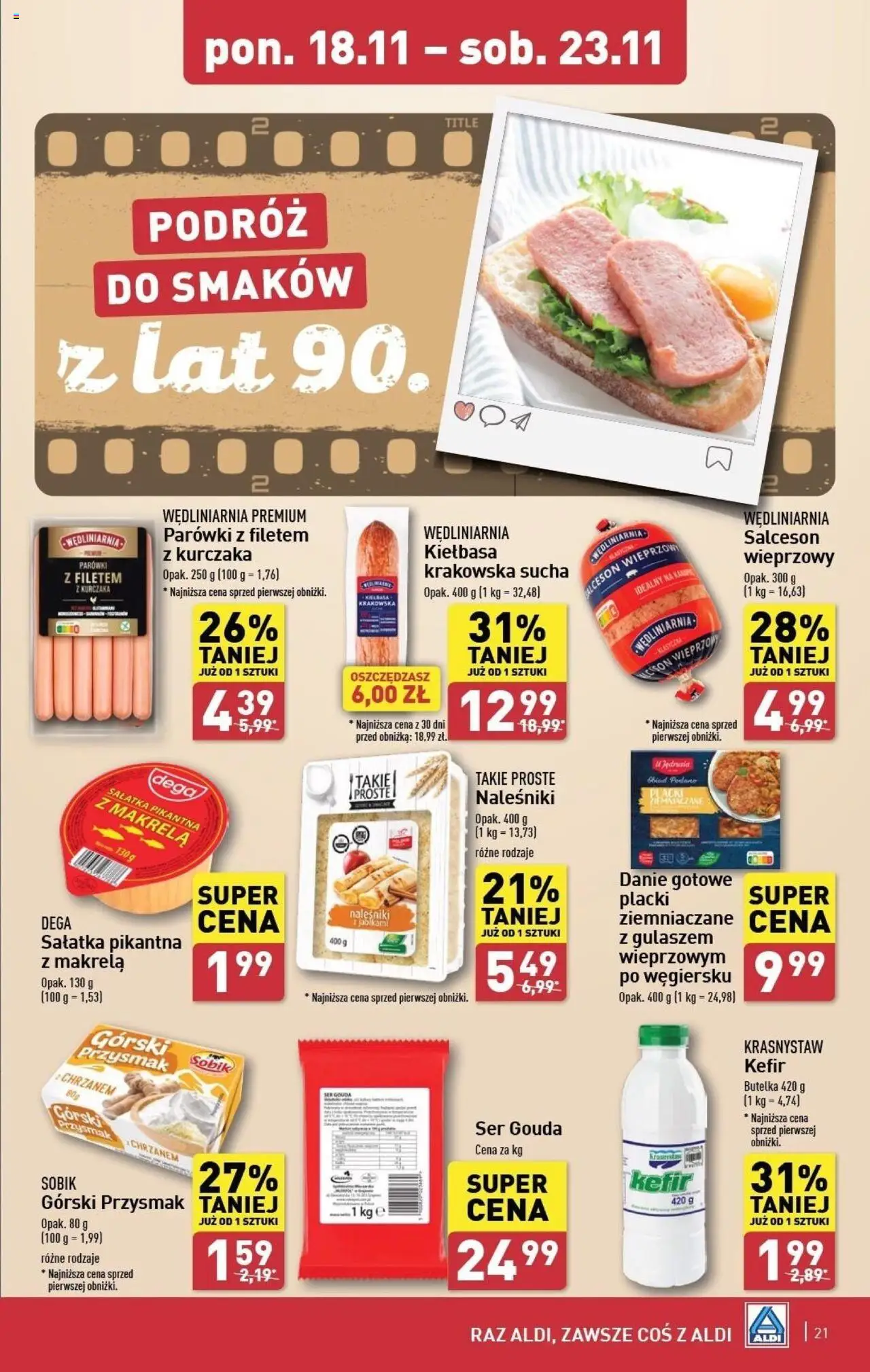 Aldi Gazetka ważna od  18.11.2024 do 23.11.2024 strona 21