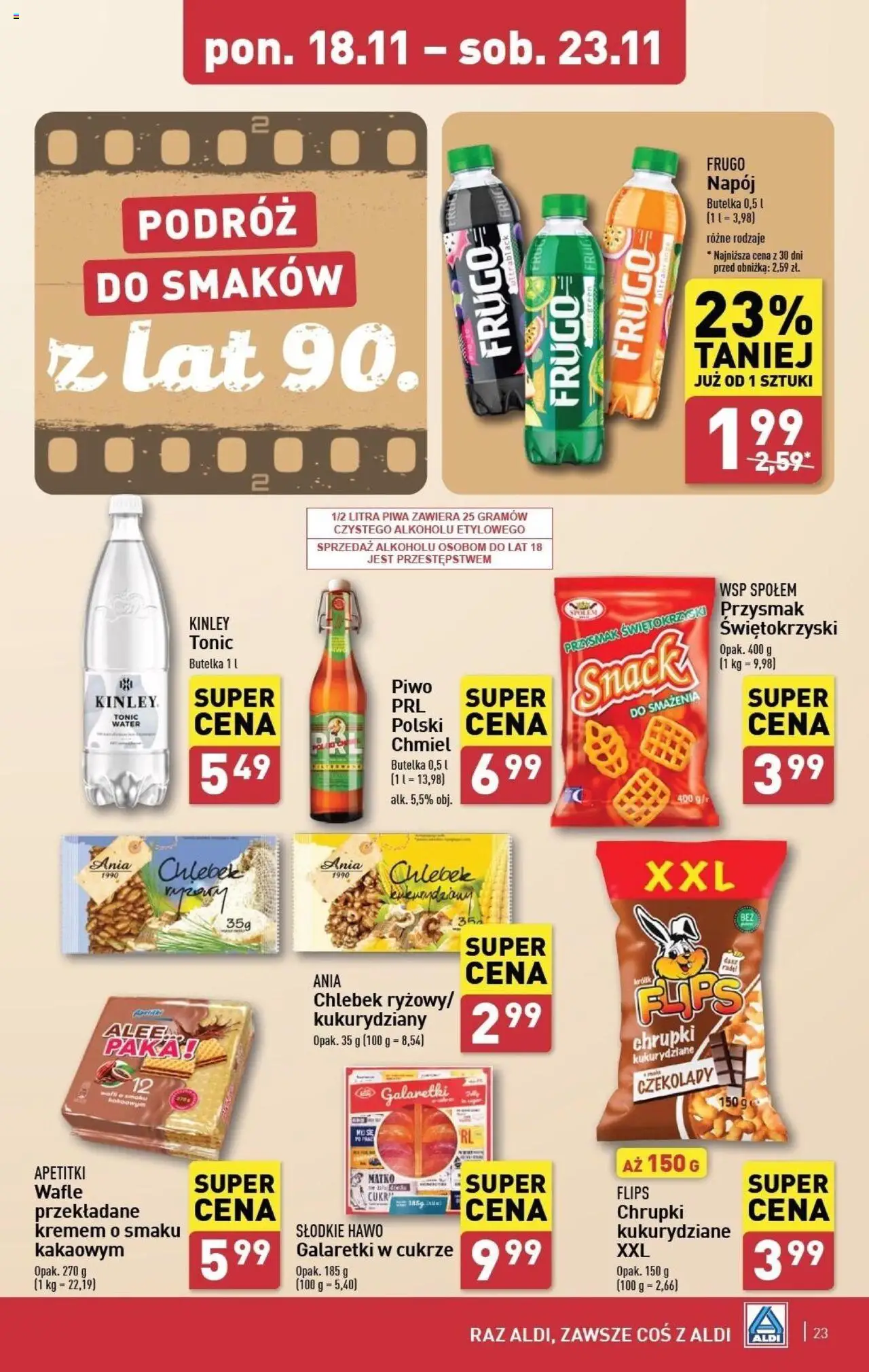 Aldi Gazetka ważna od  18.11.2024 do 23.11.2024 strona 23