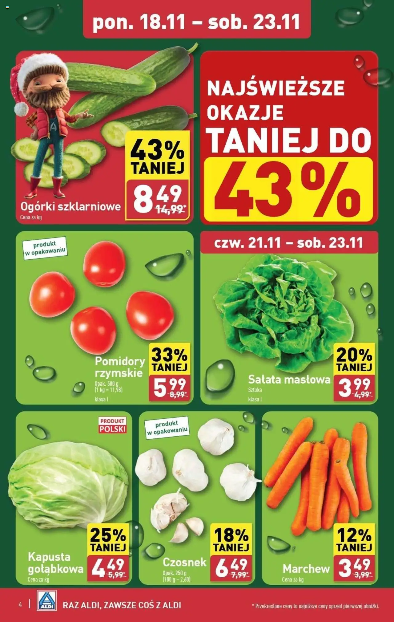 Aldi Gazetka ważna od  18.11.2024 do 23.11.2024 strona 4