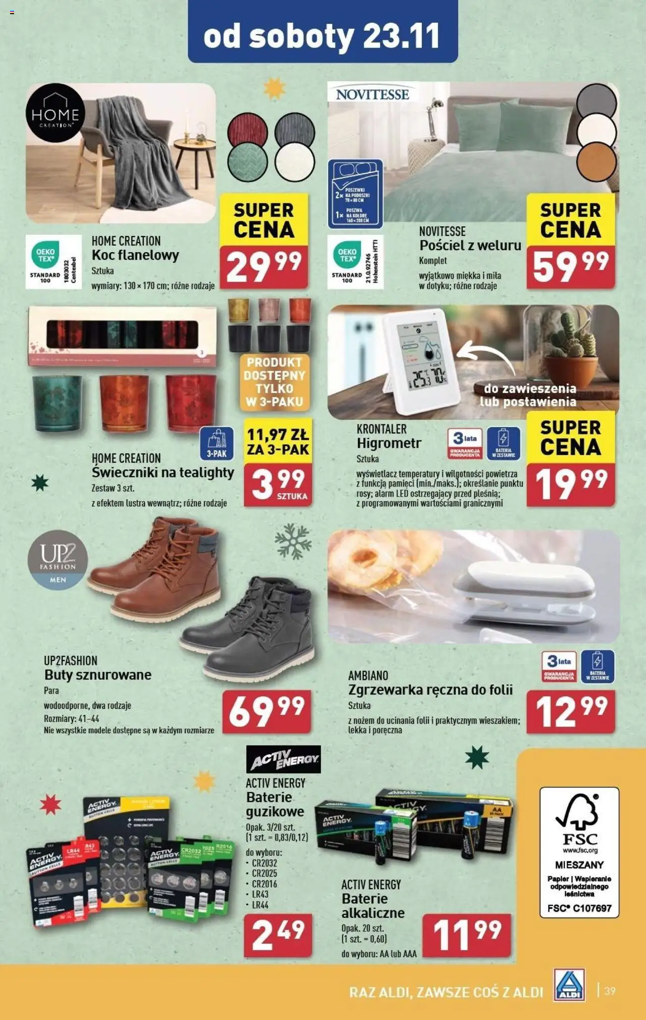 Aldi Gazetka ważna od  18.11.2024 do 23.11.2024 strona 38