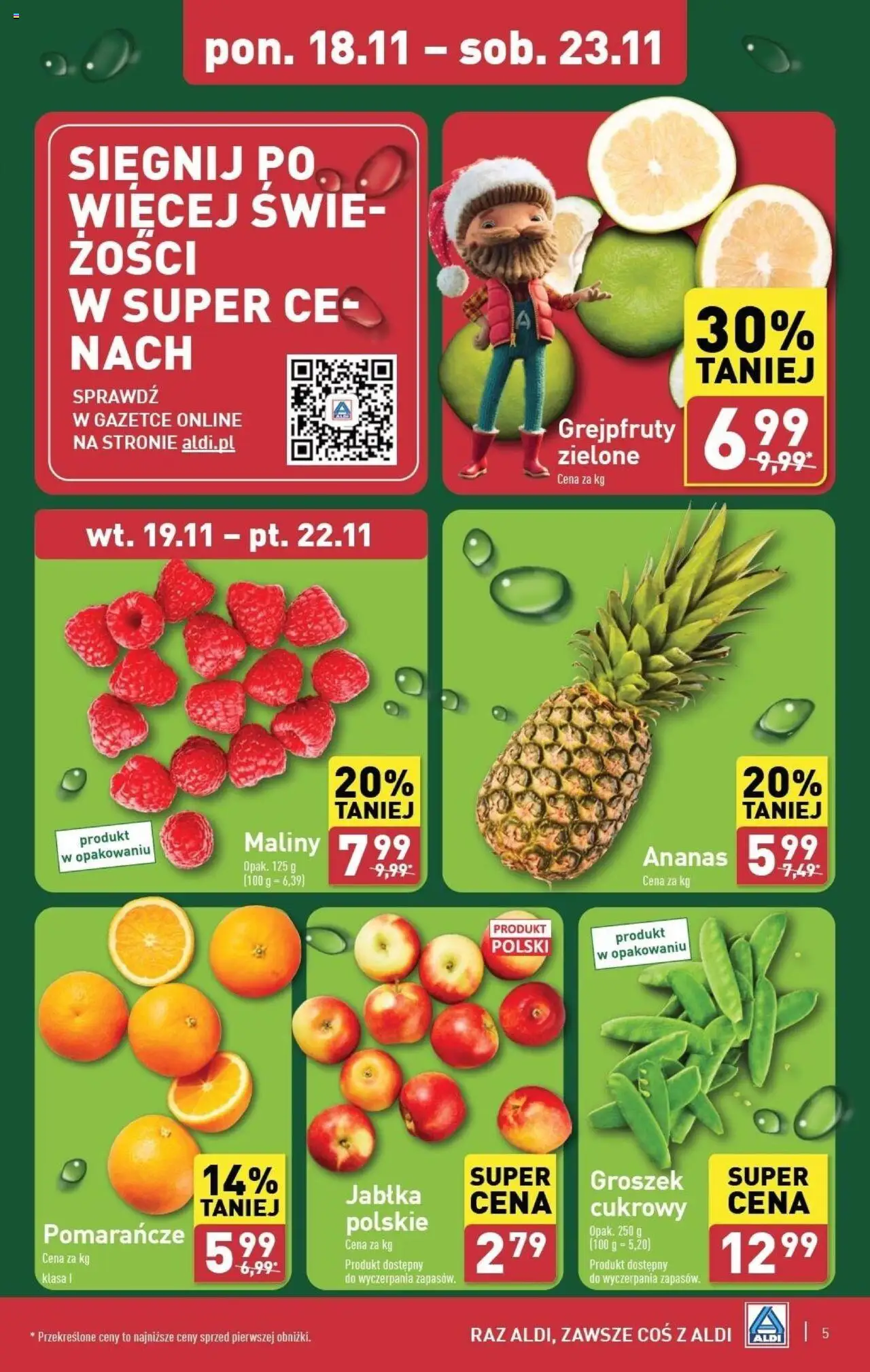 Aldi Gazetka ważna od  18.11.2024 do 23.11.2024 strona 5
