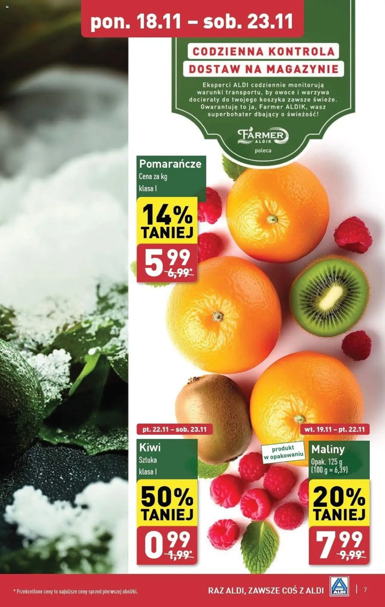 Aldi Gazetka ważna od  18.11.2024 do 23.11.2024 strona 7