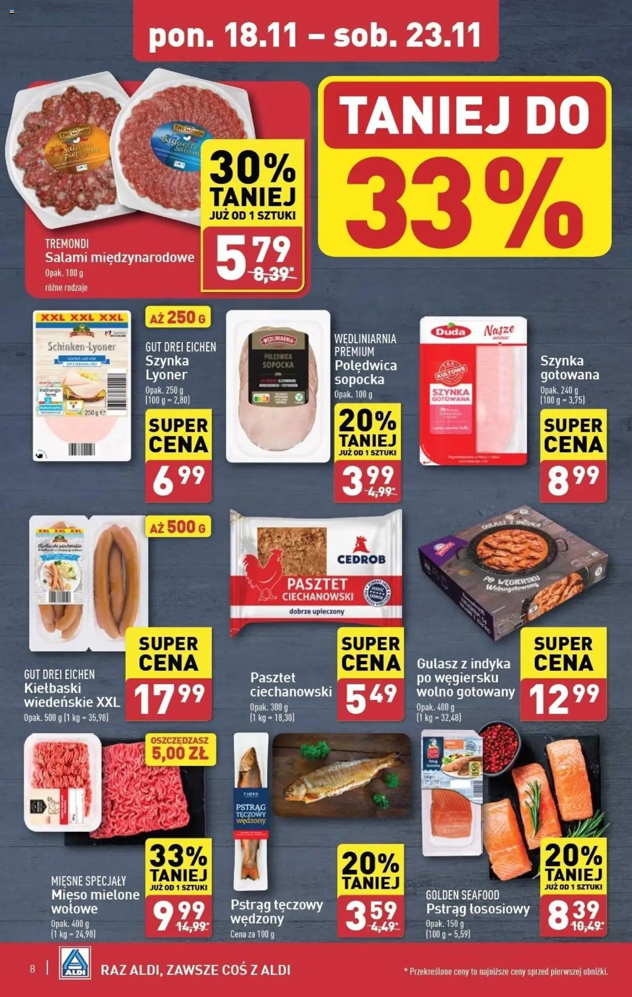 Aldi Gazetka ważna od  18.11.2024 do 23.11.2024 strona 8
