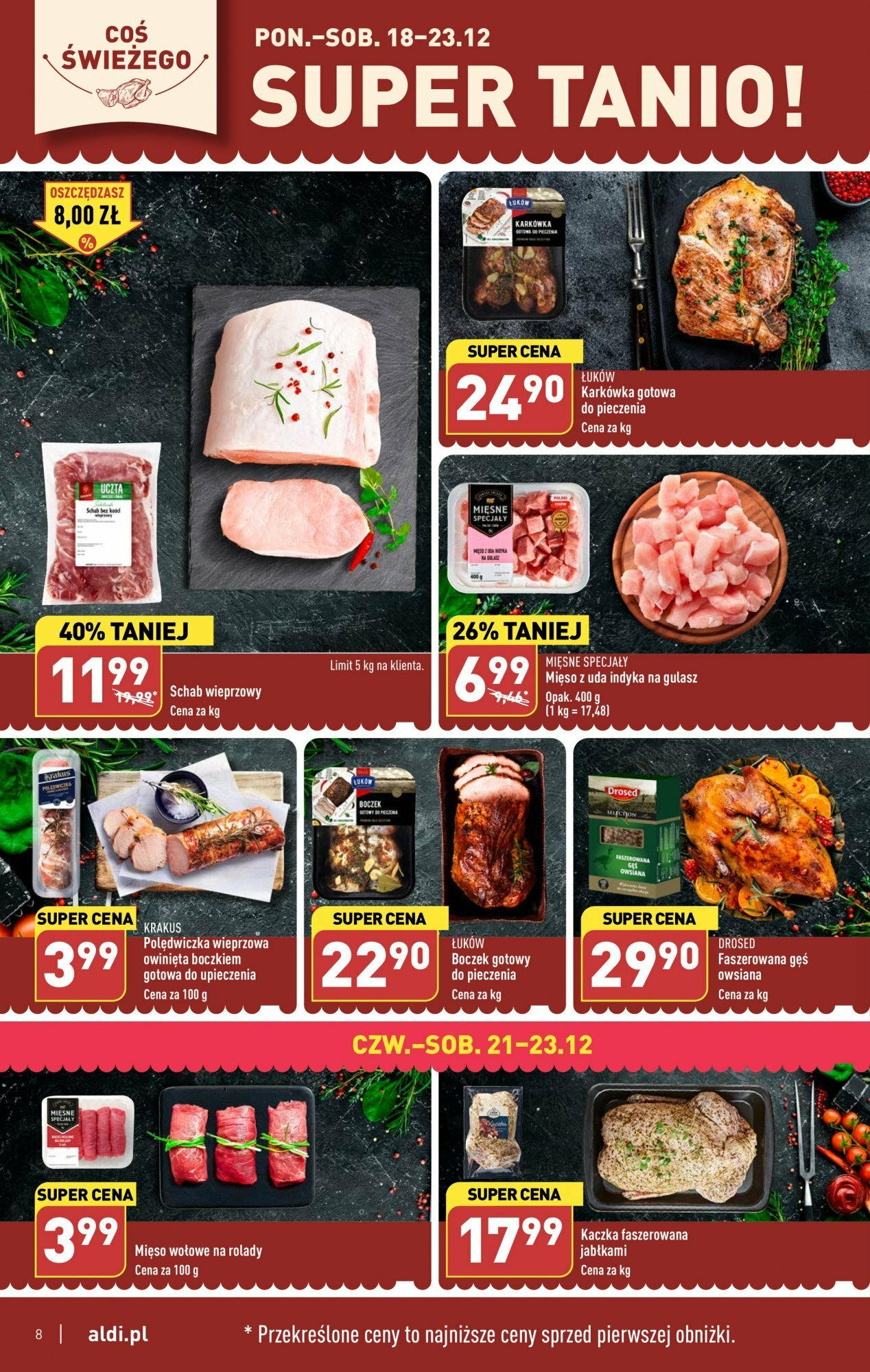 Aldi gazetka ważna od  18.12.2023 do 23.12.2023 strona 8
