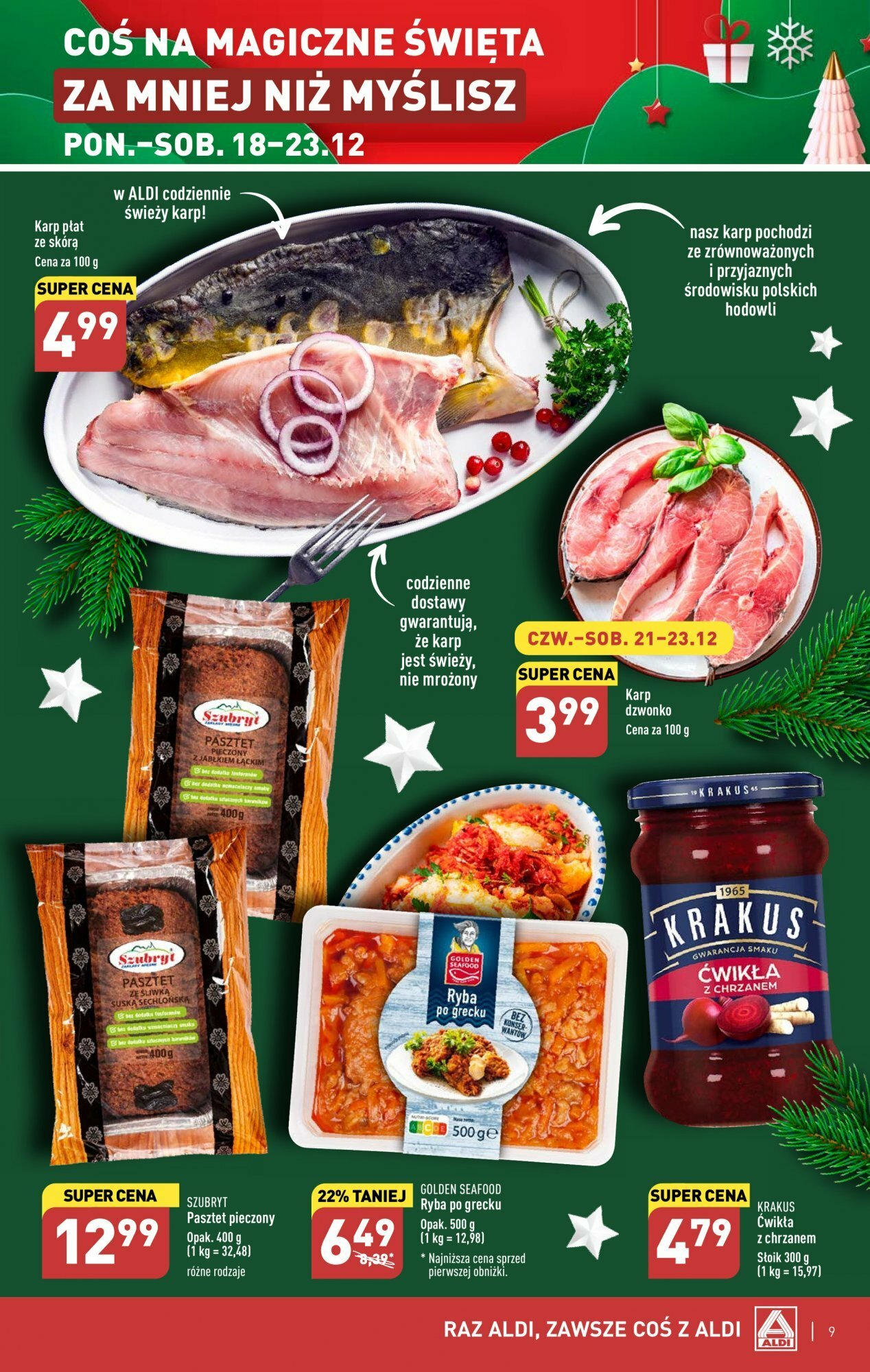 Aldi gazetka ważna od  18.12.2023 do 23.12.2023 strona 9